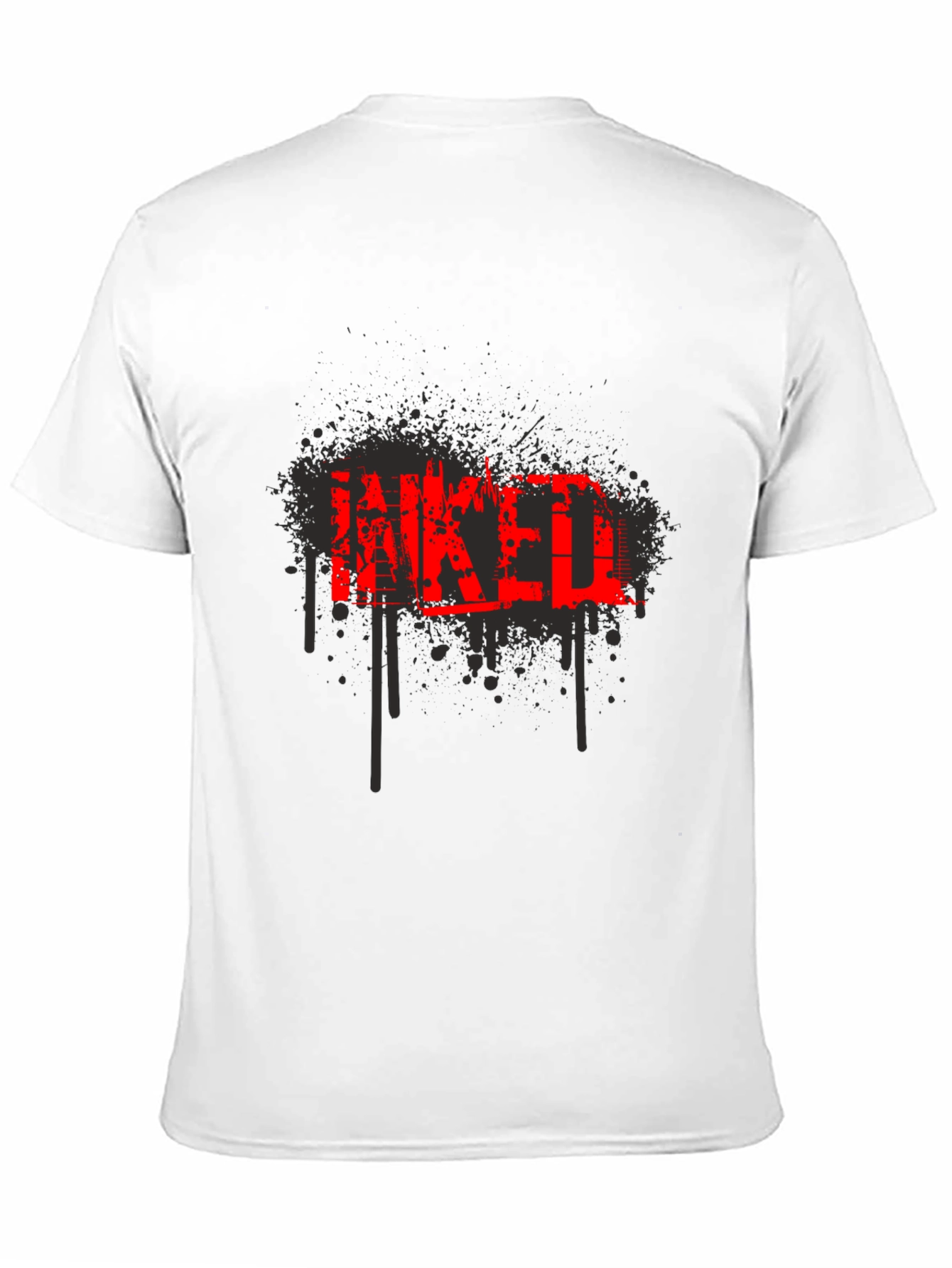 Inked Graphic T-Shirt - Cool Tattoo Design