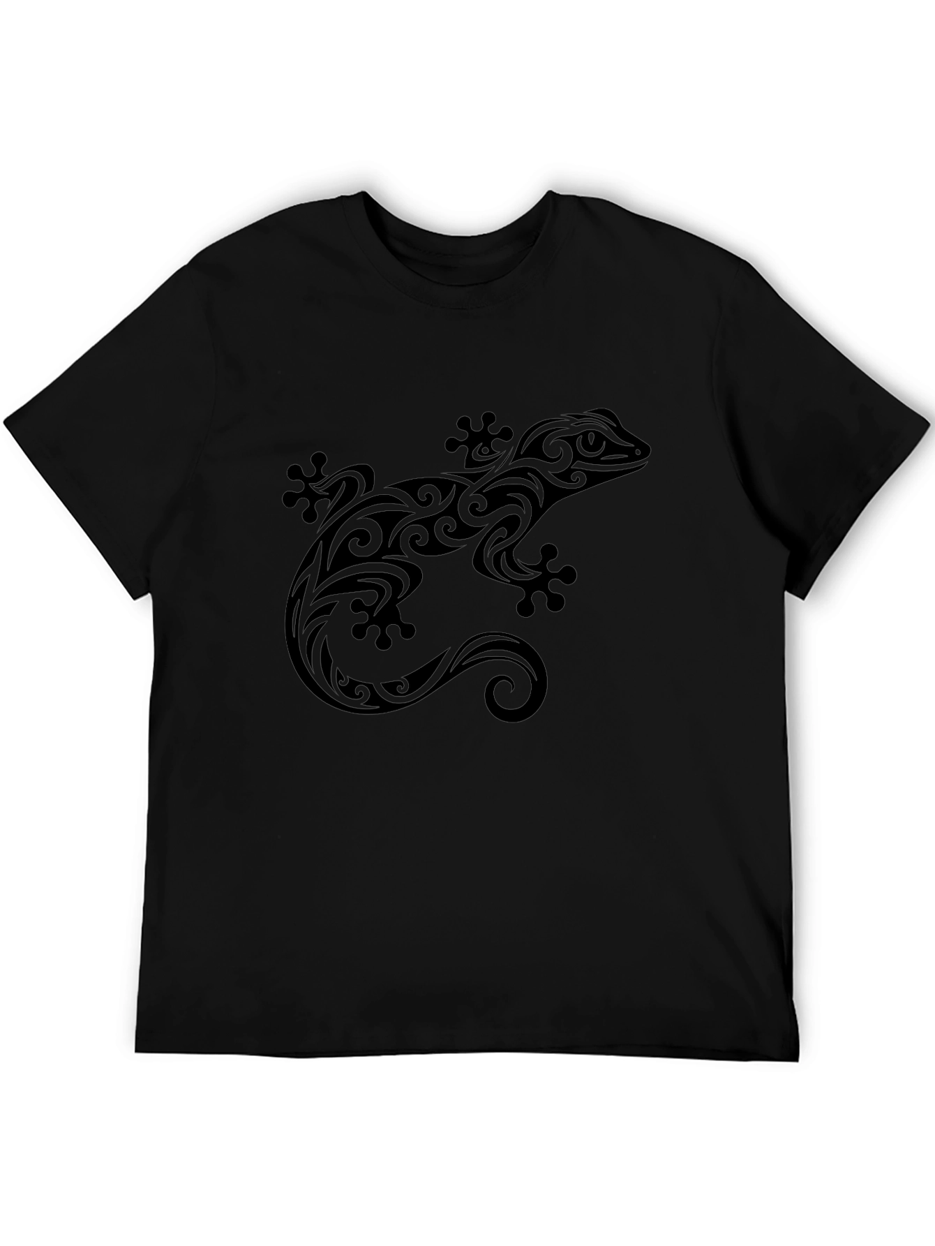 Tribal Lizard Graphic T-Shirt
