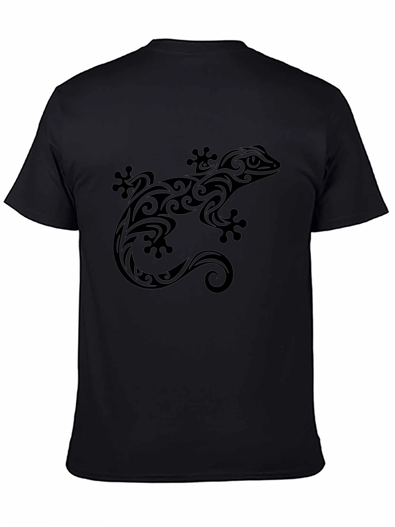 Tribal Lizard Graphic T-Shirt
