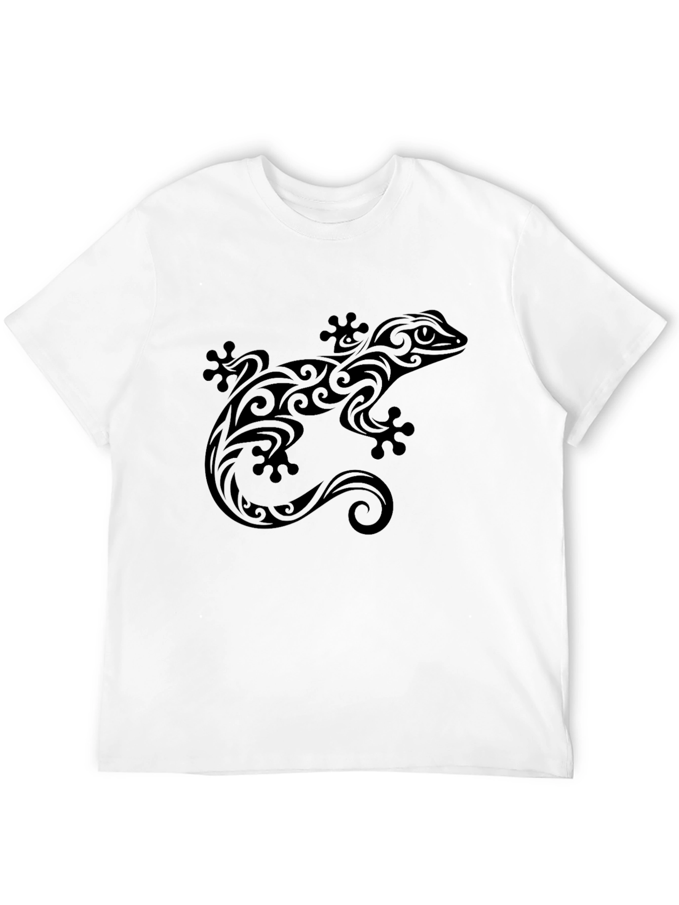 Tribal Lizard Graphic T-Shirt