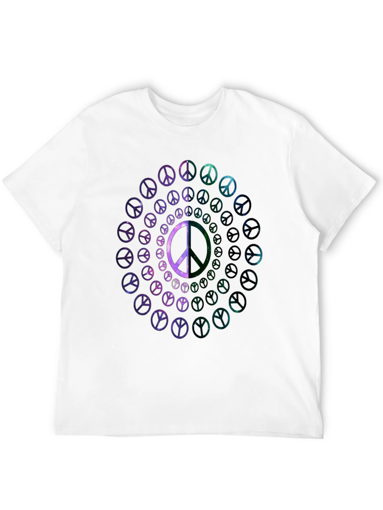 Peace Sign Galaxy T-Shirt