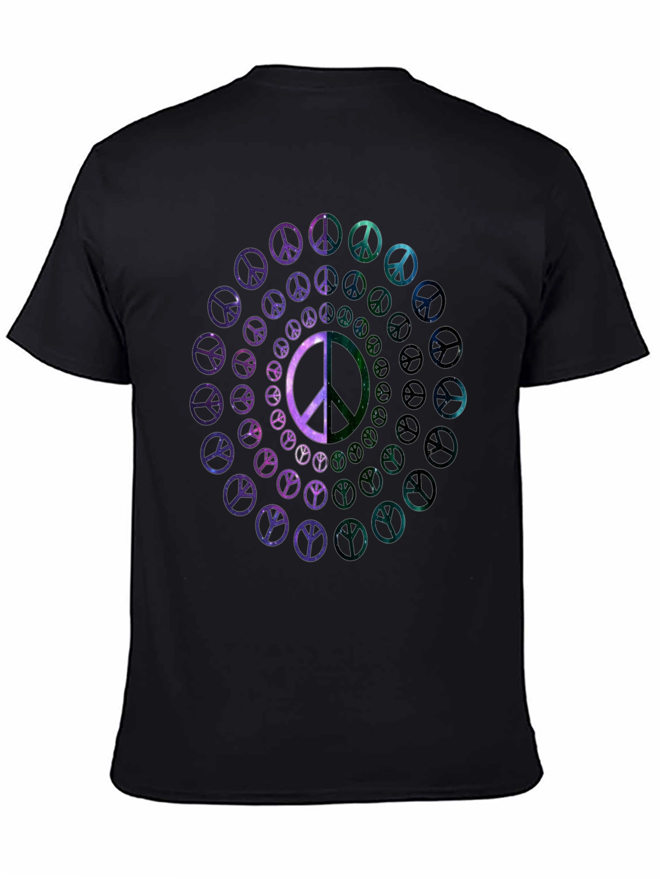 Peace Sign Galaxy T-Shirt