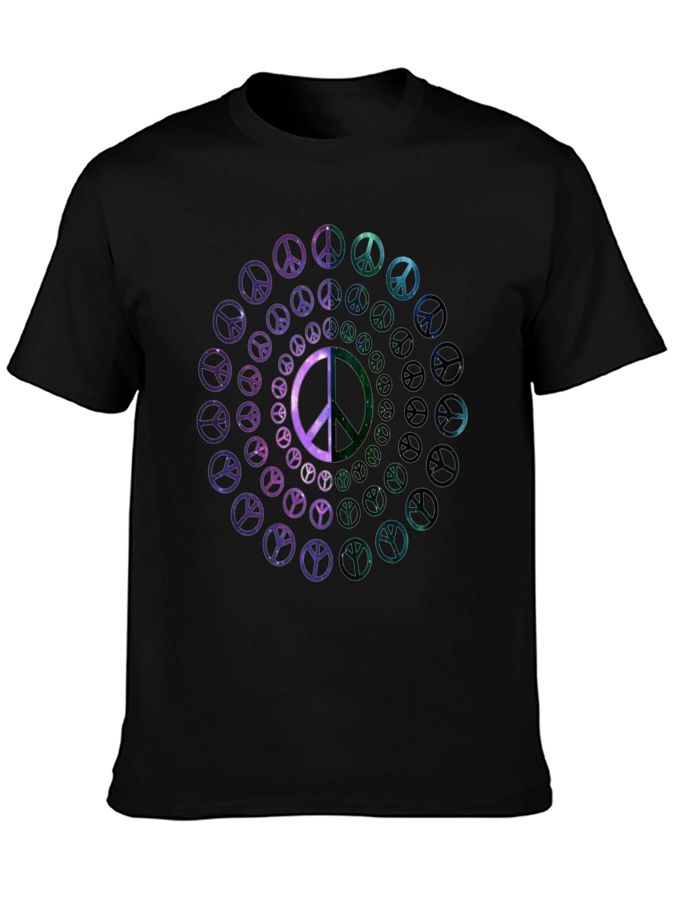 Peace Sign Galaxy T-Shirt