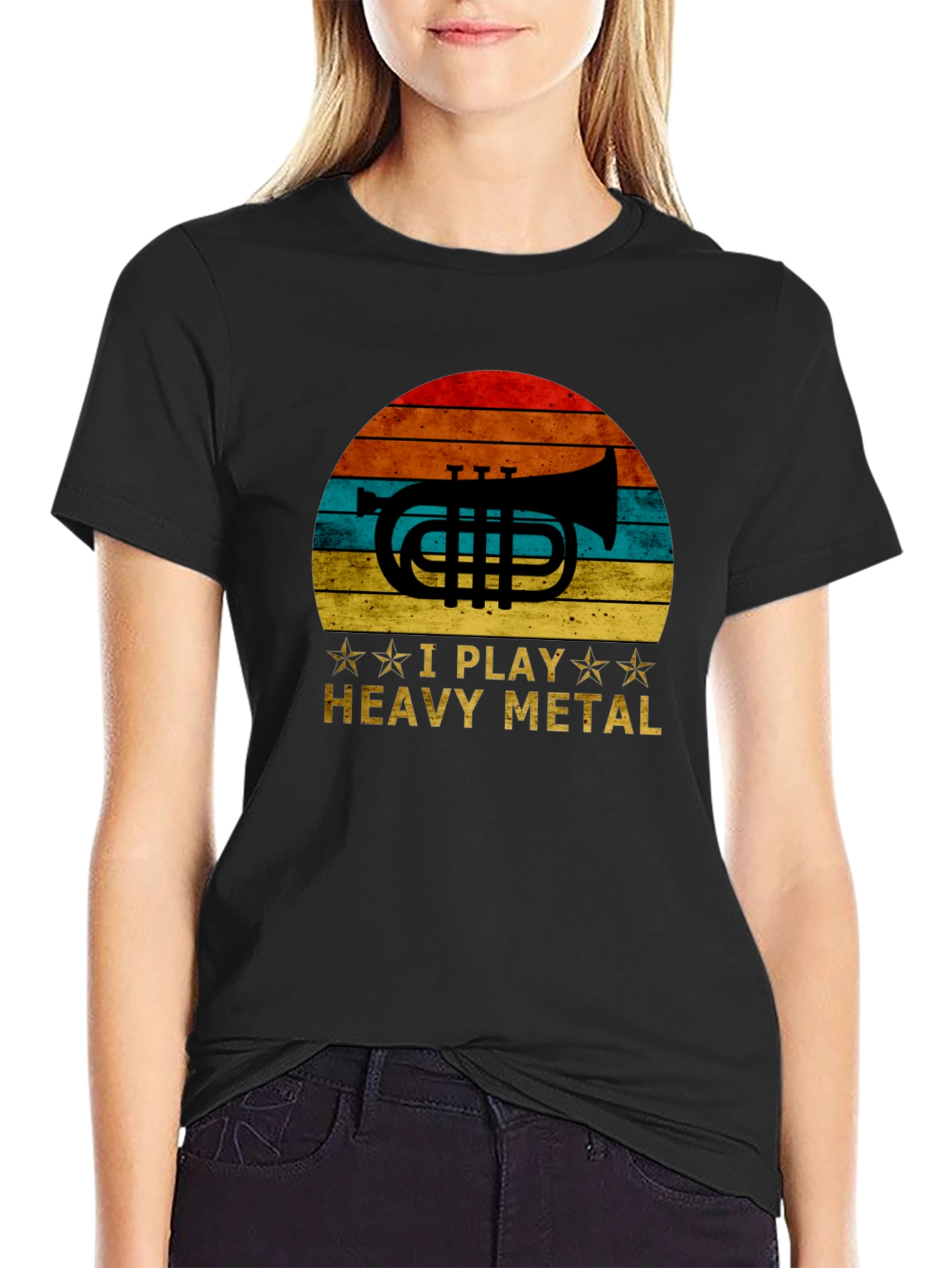 I Play Heavy Metal Tuba T-Shirt