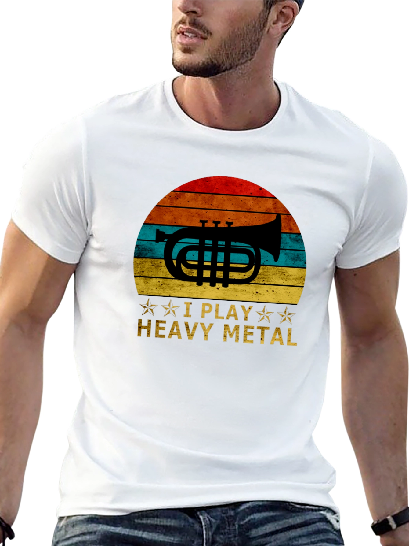 I Play Heavy Metal Tuba T-Shirt