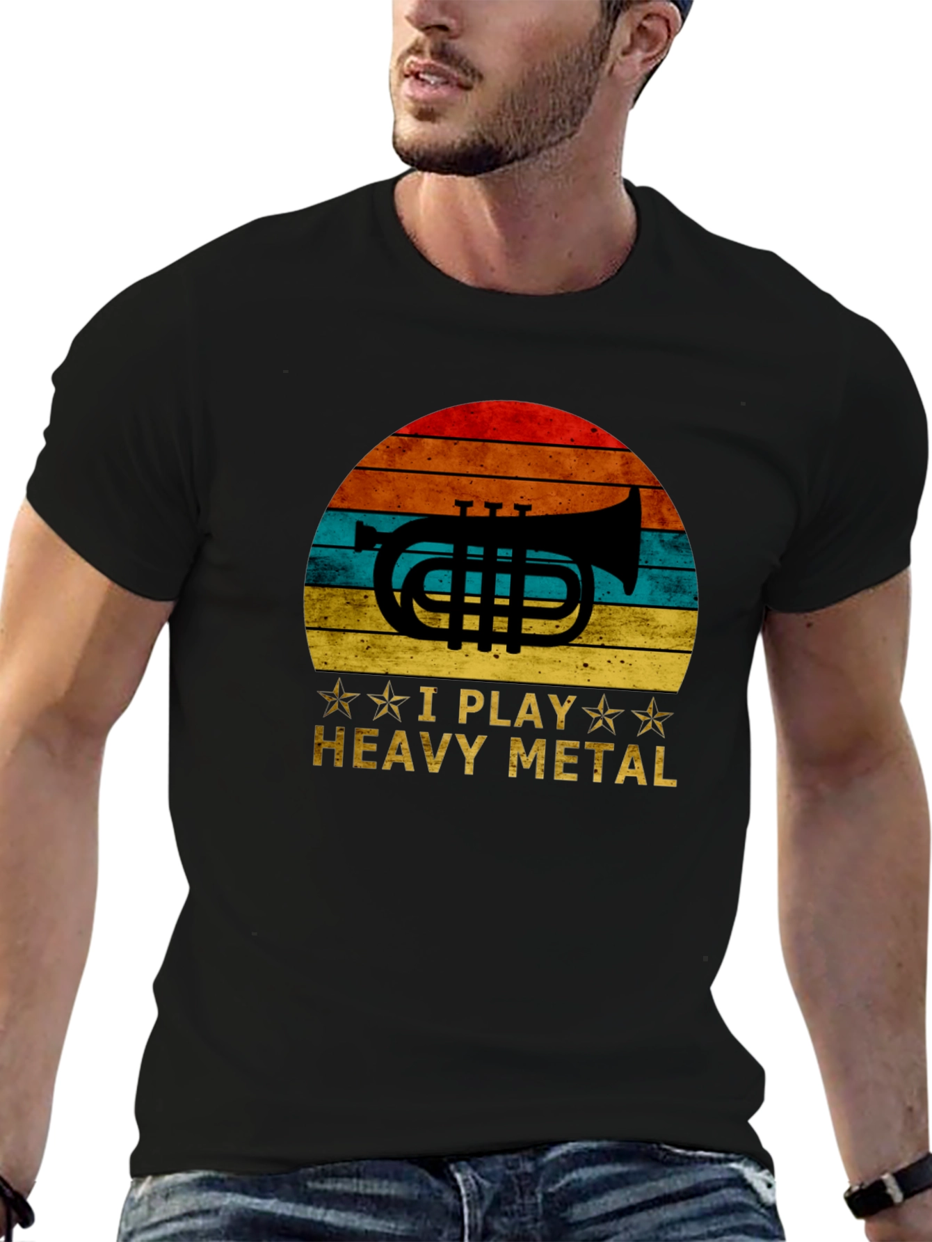 I Play Heavy Metal Tuba T-Shirt