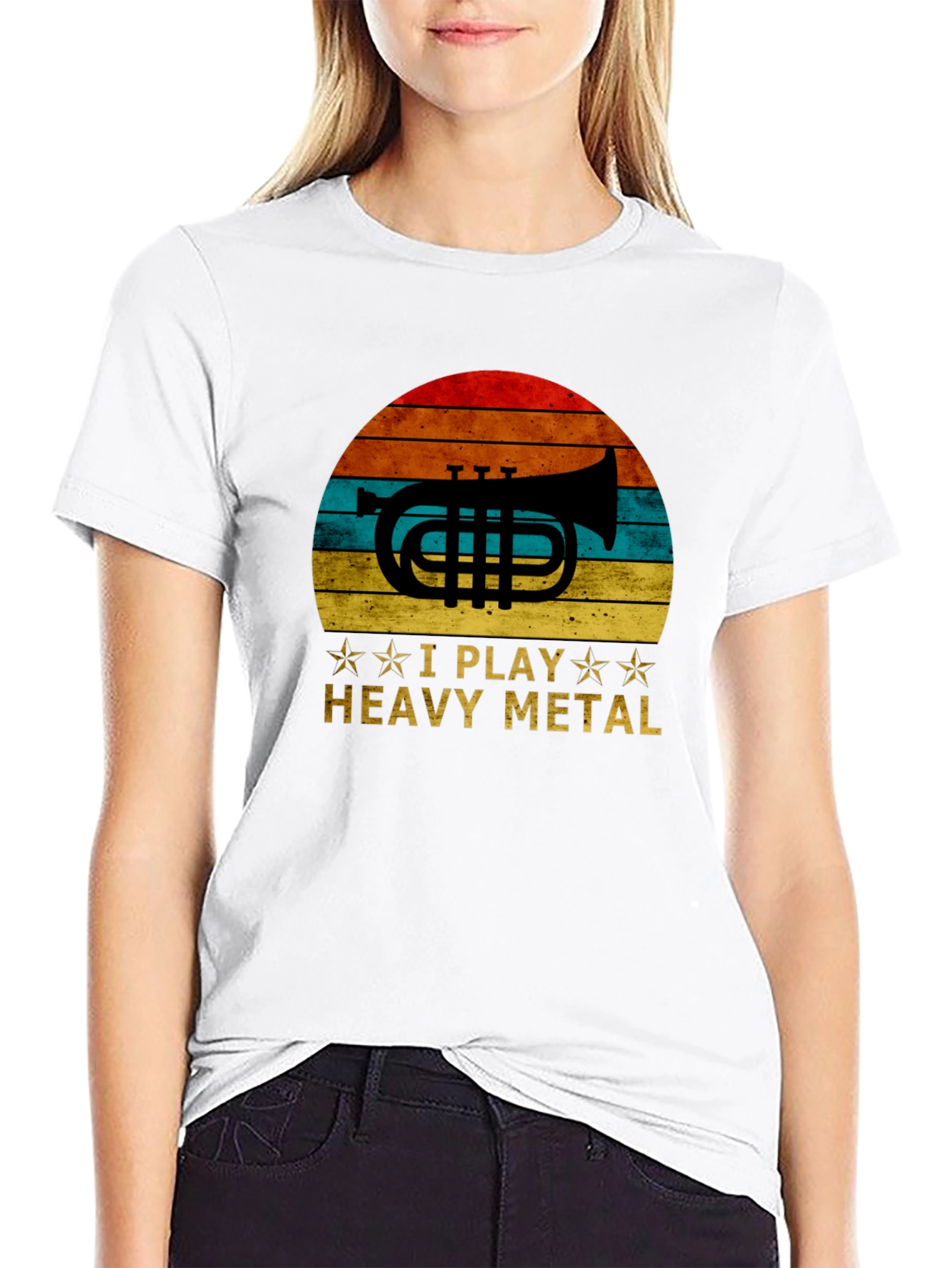 I Play Heavy Metal Tuba T-Shirt