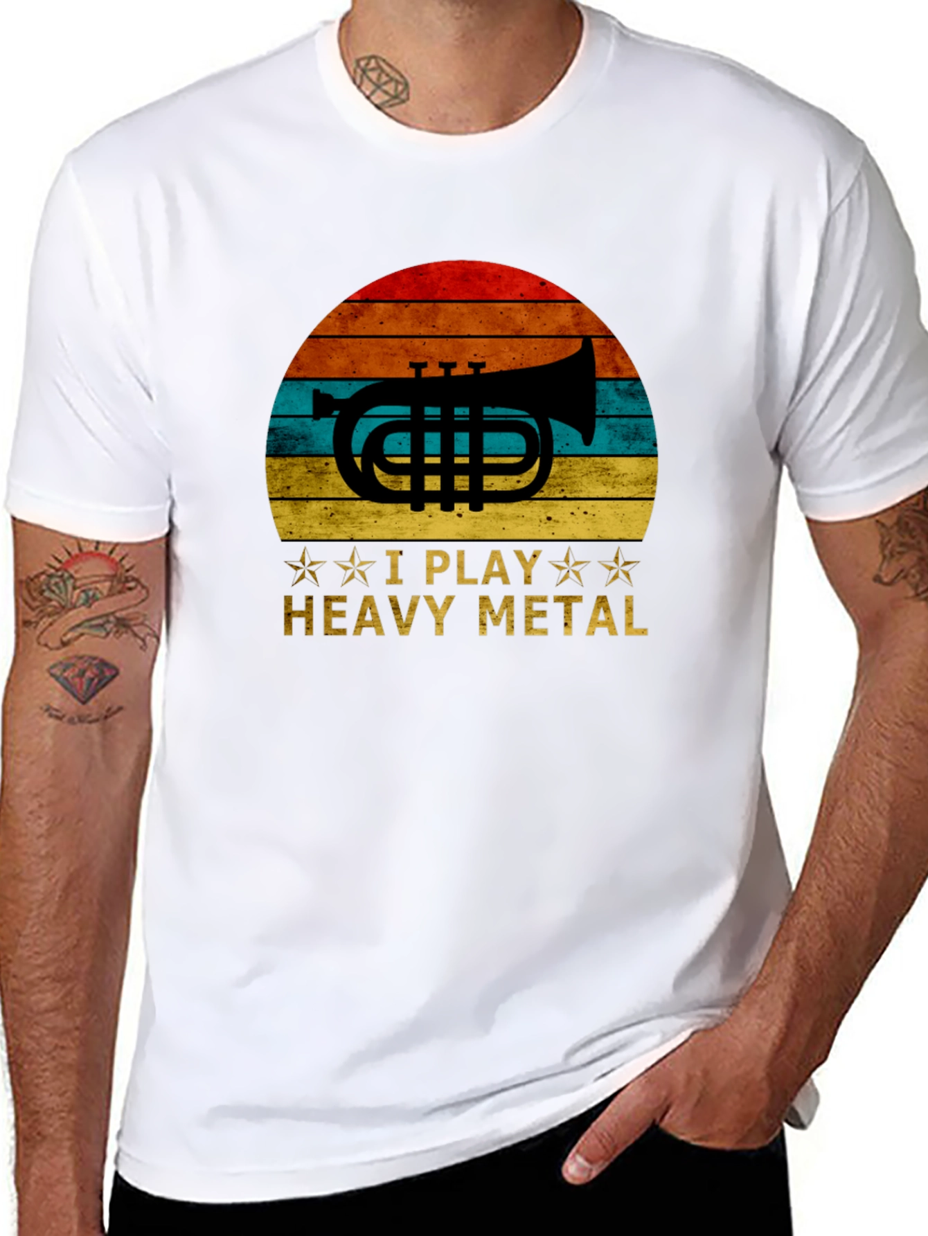 I Play Heavy Metal Tuba T-Shirt