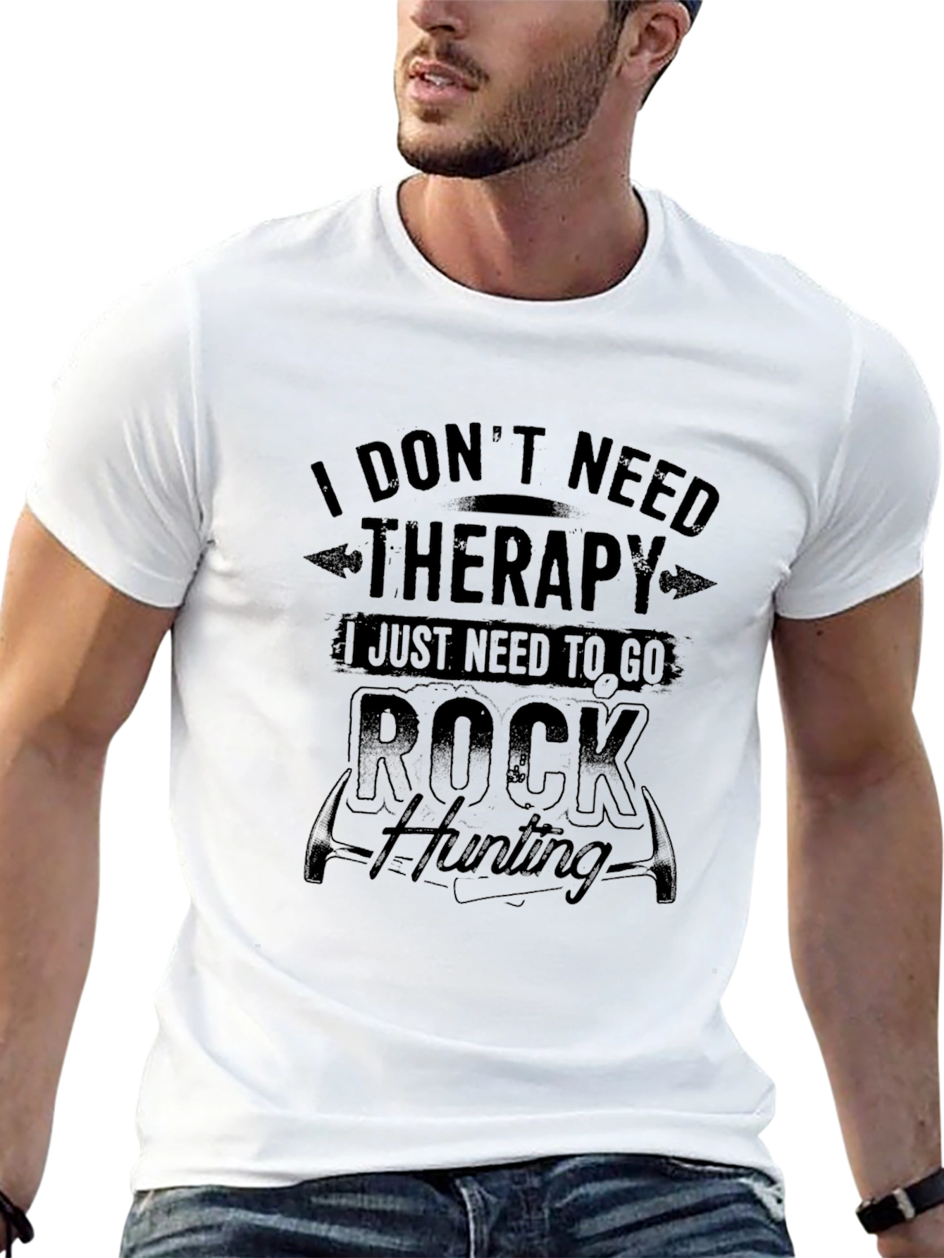 Rock Hunting Therapy T-Shirt
