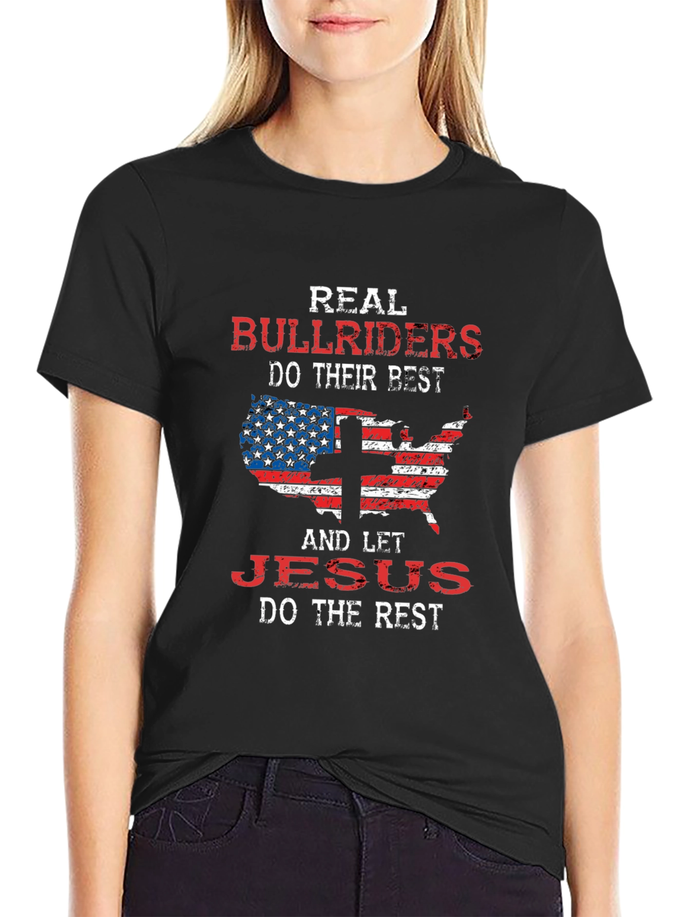 Real Bullriders Graphic Tee