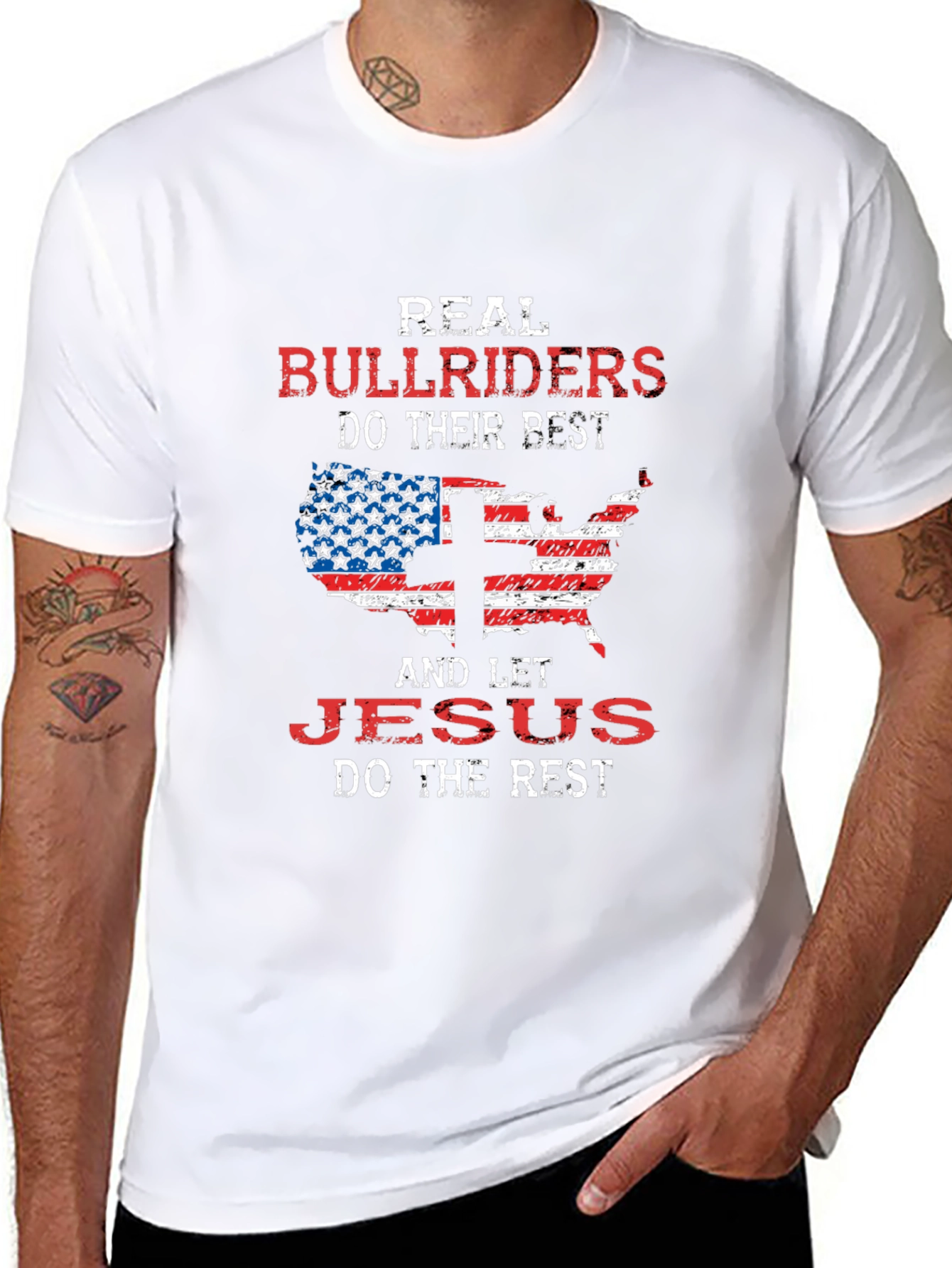 Real Bullriders Graphic Tee
