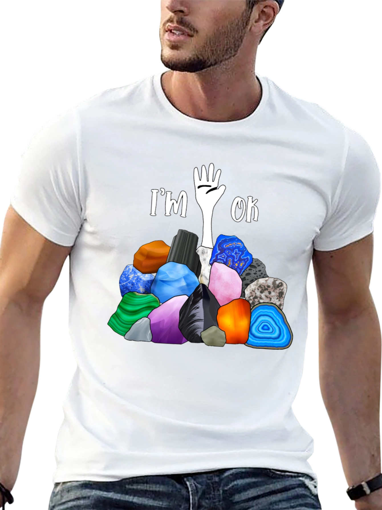 Im Rock OK T-Shirt Fun Geologist Tee