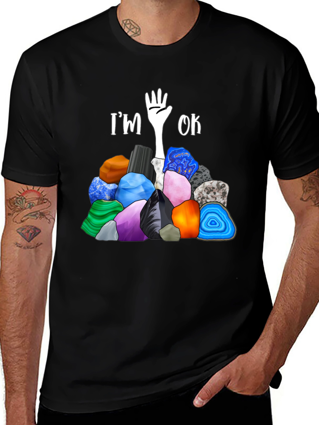 Im Rock OK T-Shirt Fun Geologist Tee
