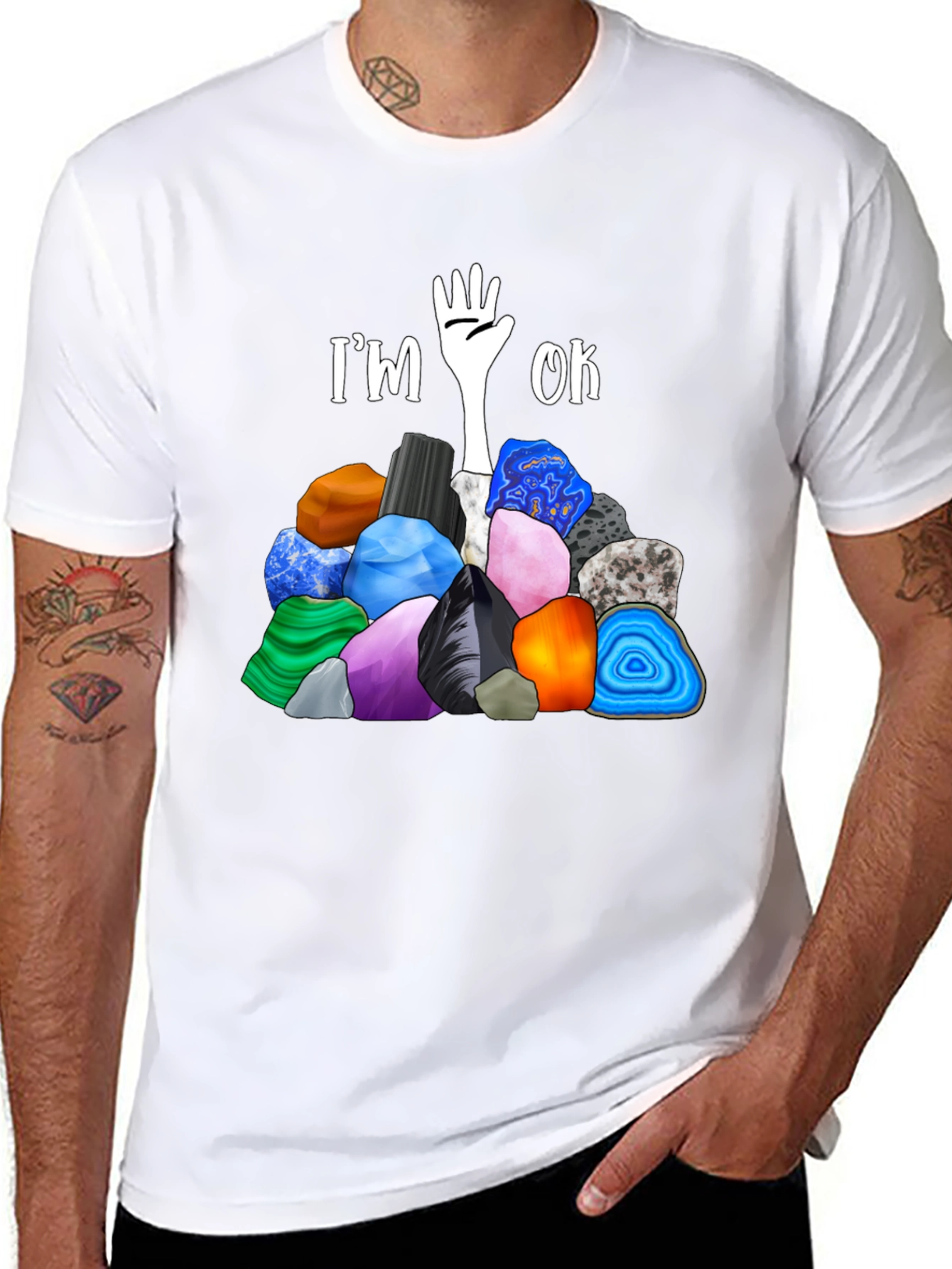 Im Rock OK T-Shirt Fun Geologist Tee