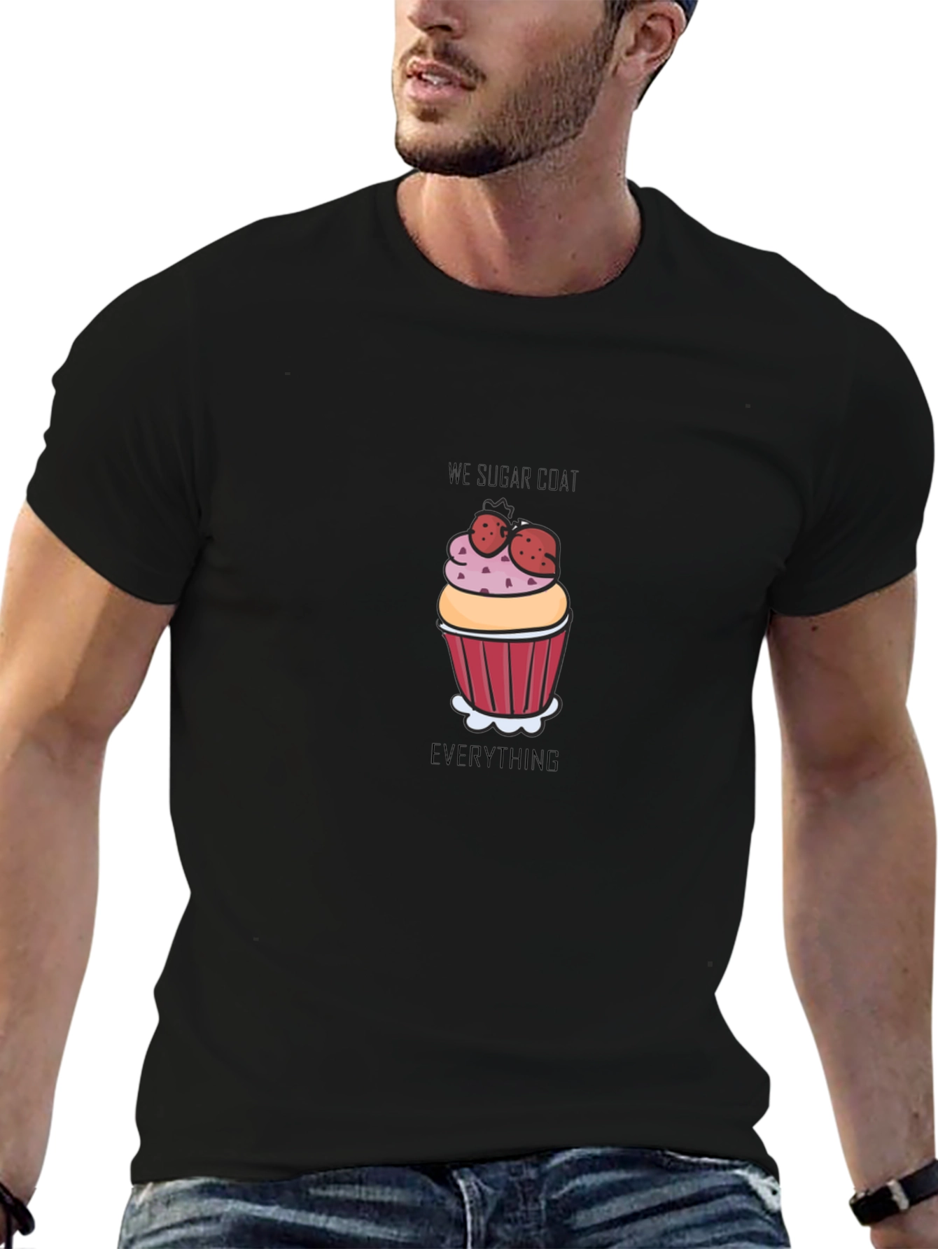 Sugar Coat Cupcake Graphic Tee