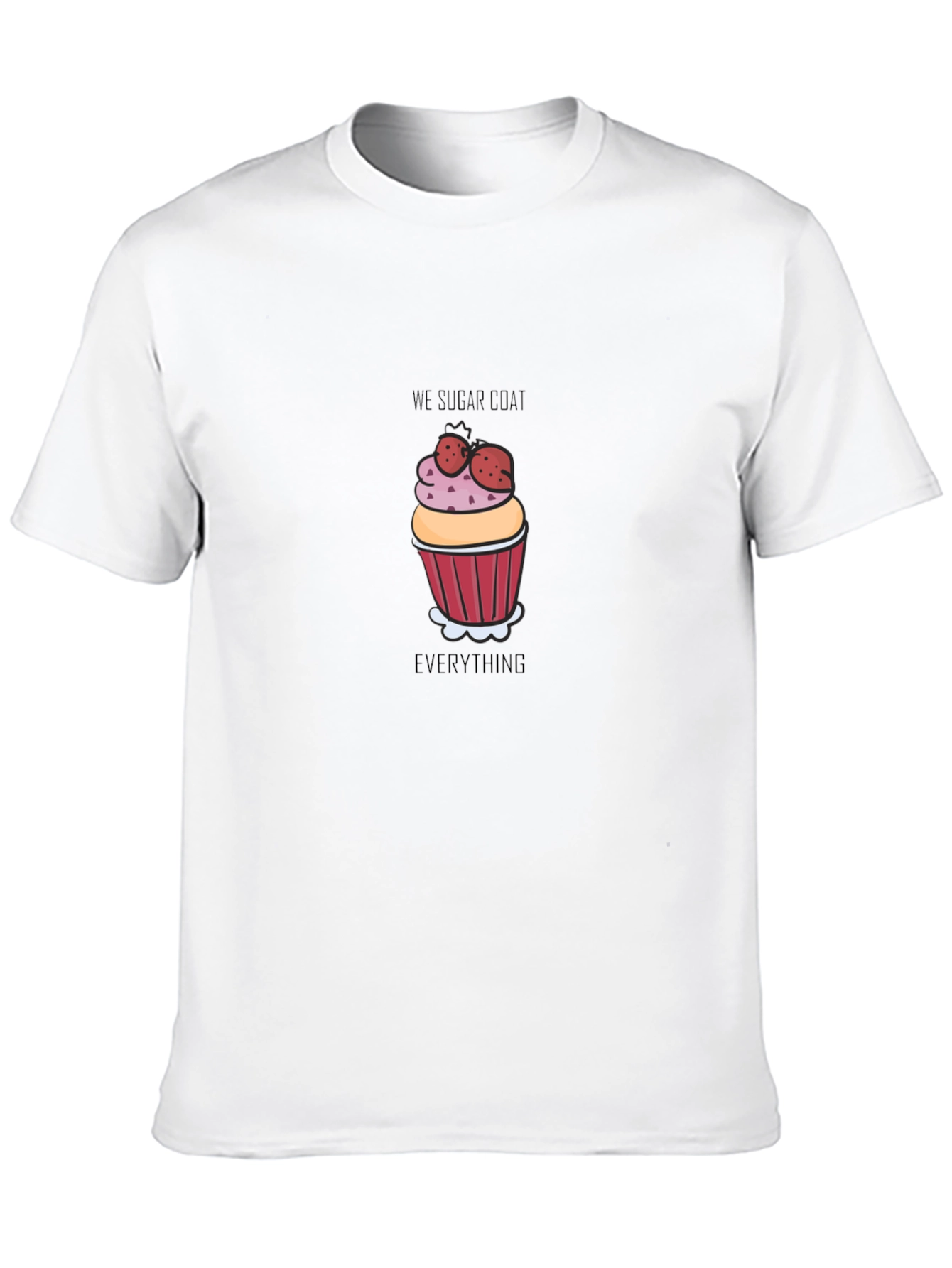 Sugar Coat Cupcake Graphic Tee