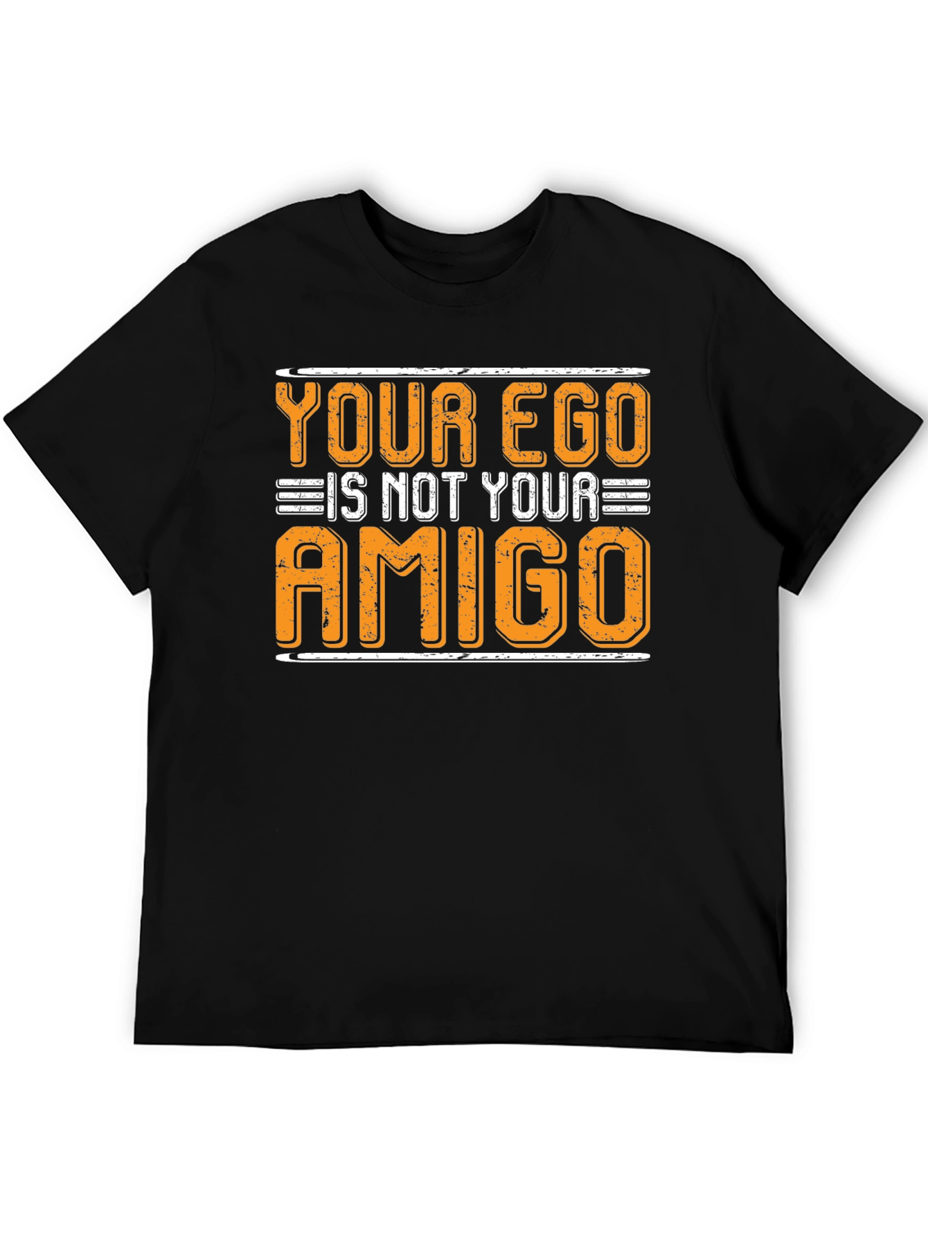 Ego Amigo Graphic T-Shirt - Black