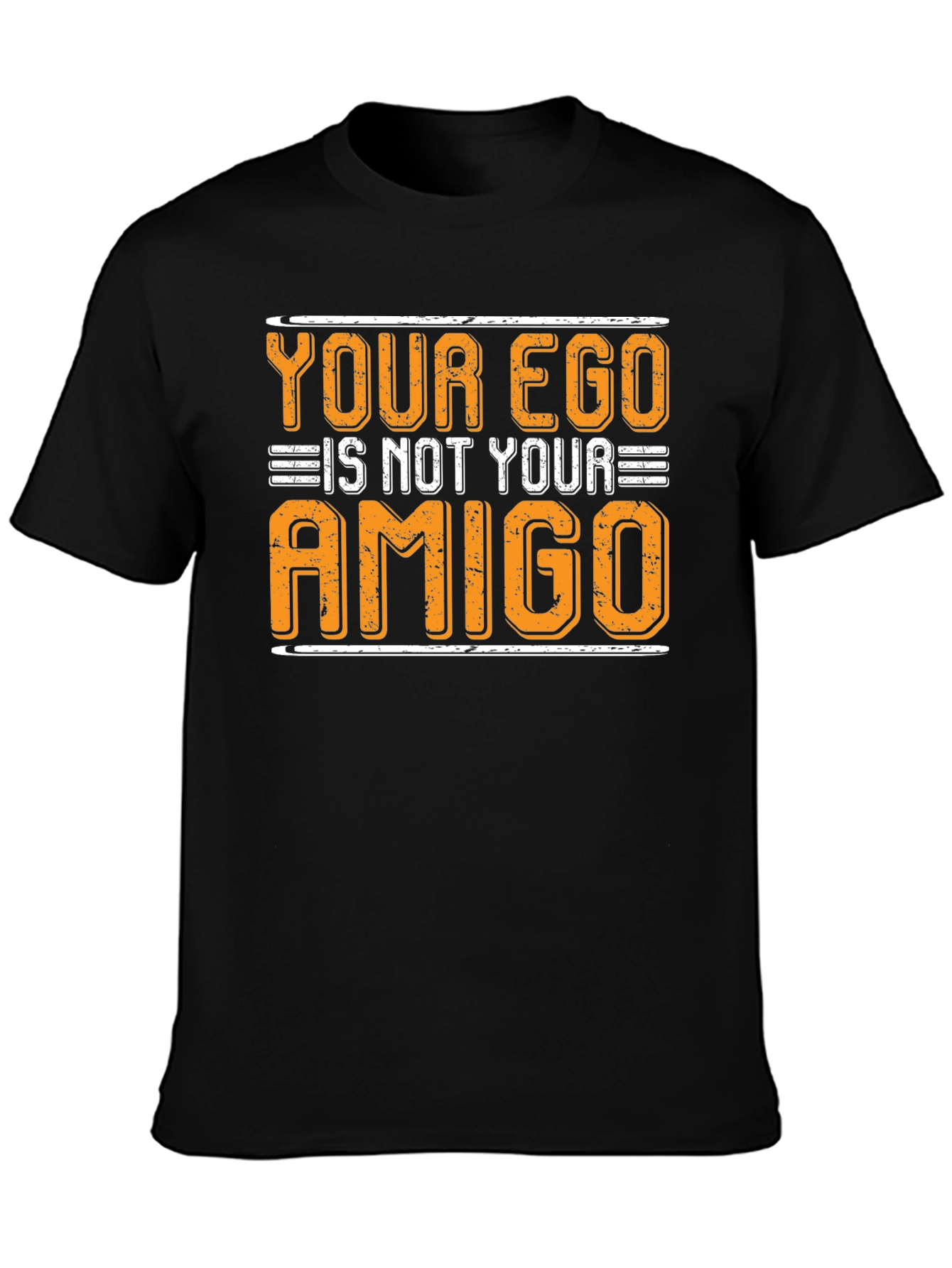 Ego Amigo Graphic T-Shirt - Black