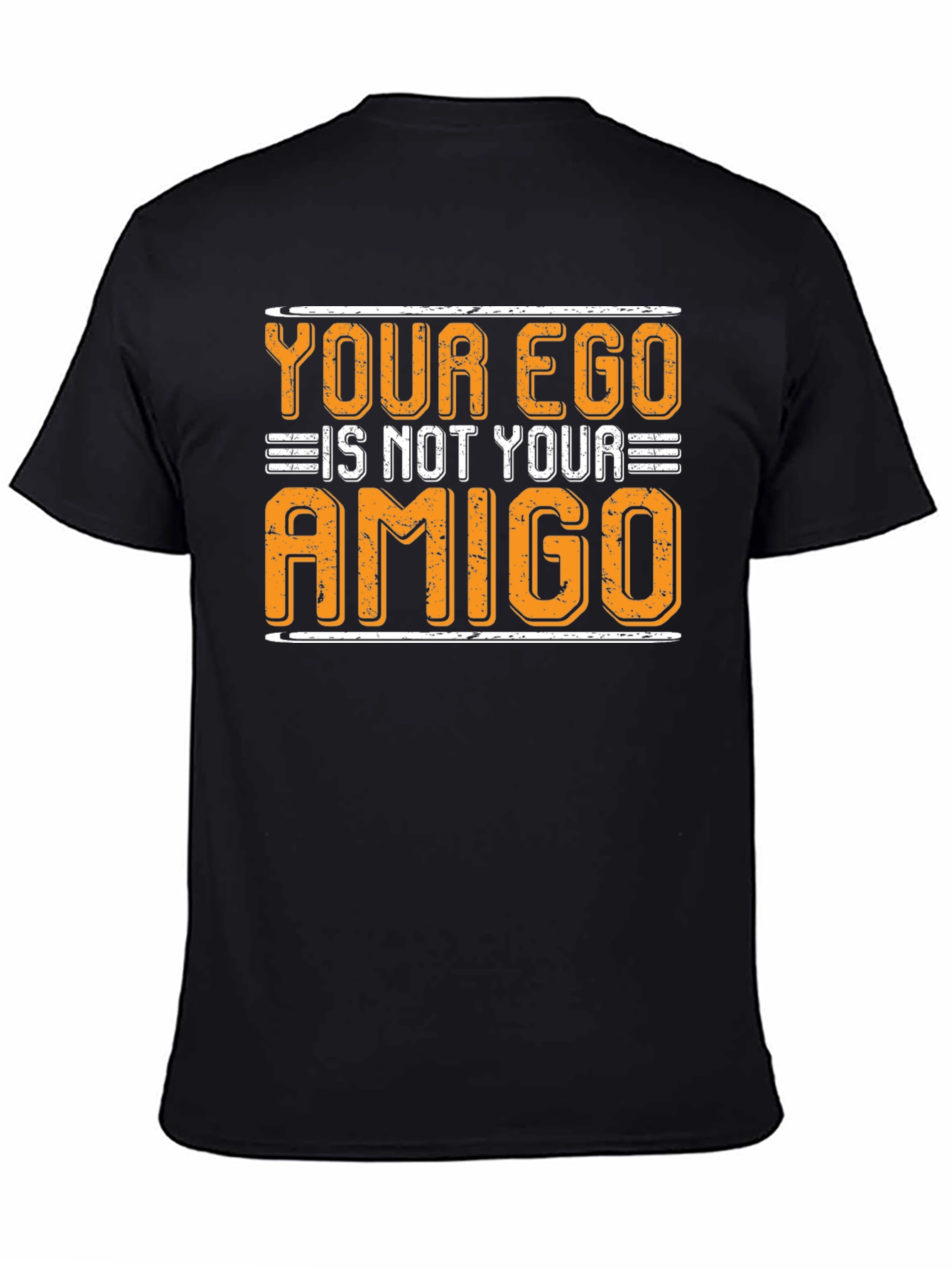 Ego Amigo Graphic T-Shirt - Black