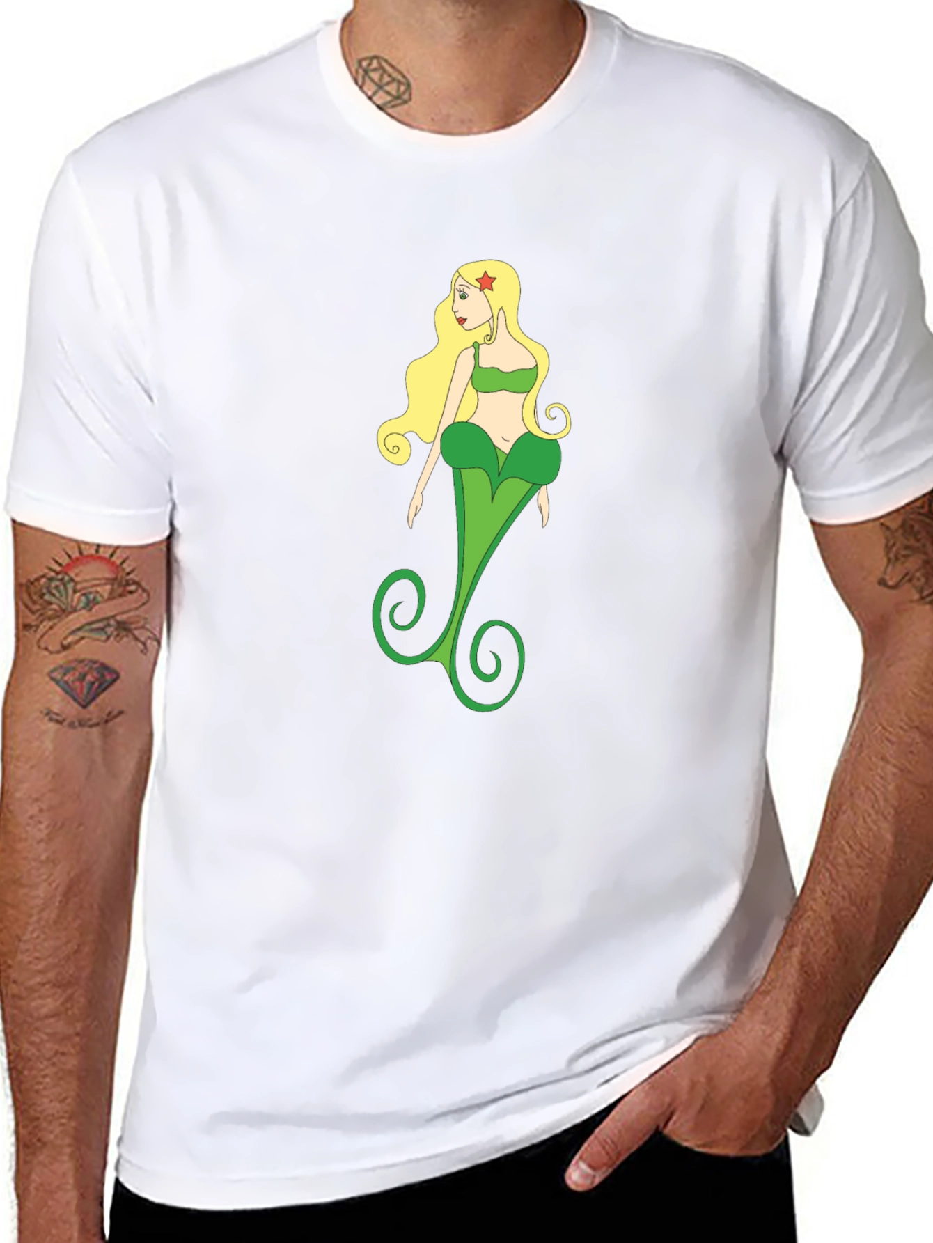 Unique Mermaid T-Shirt - Graphic Tee