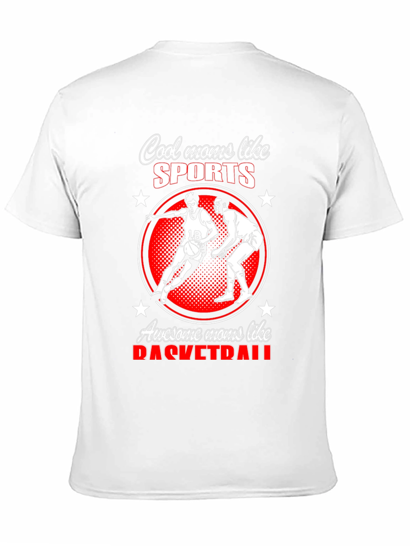 Cool Moms Like Sports Basketball T-Shirt