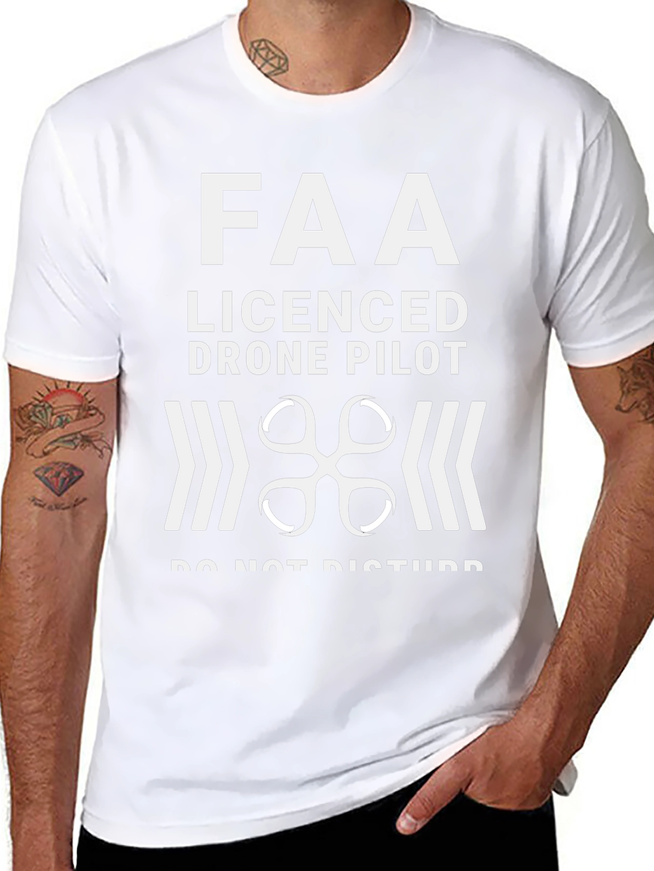 FAA Licensed Drone Pilot T-Shirt