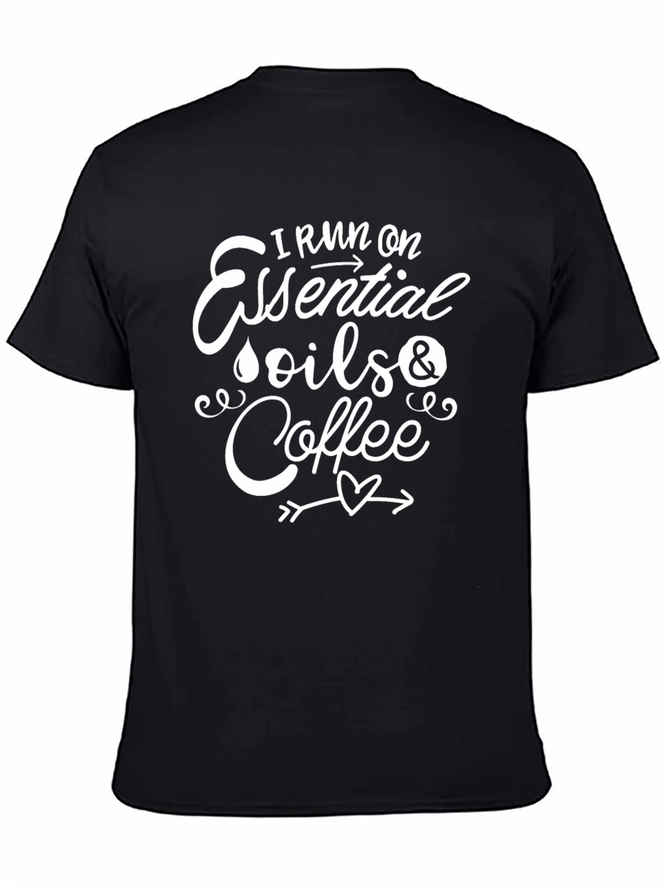 Essential Oils & Coffee Graphic T-Shirt