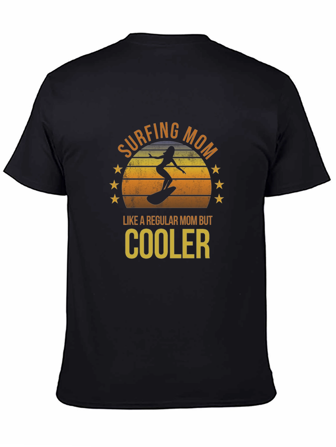 Surfing Mom T-Shirt - Regular Mom But Cooler