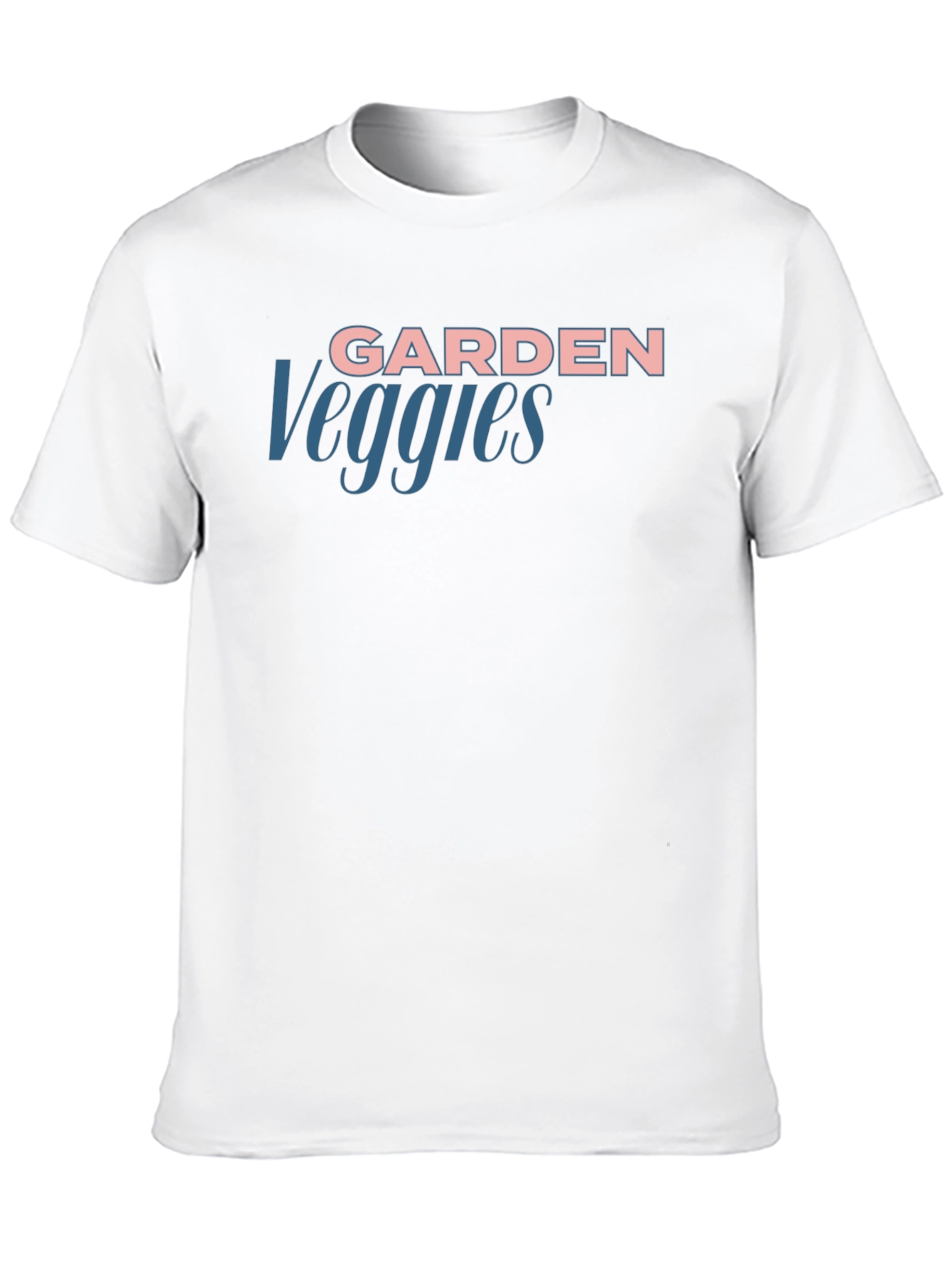 Garden Veggies Black T-Shirt