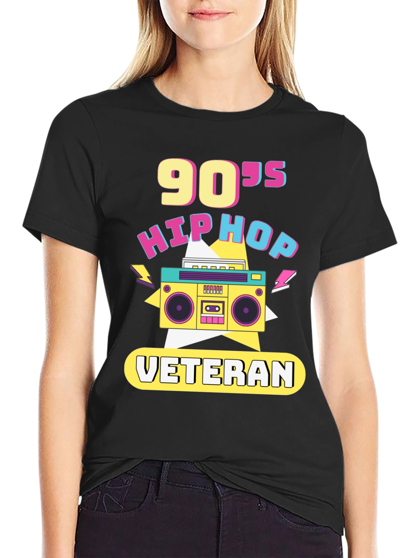 90s Hip Hop Veteran Graphic Tee