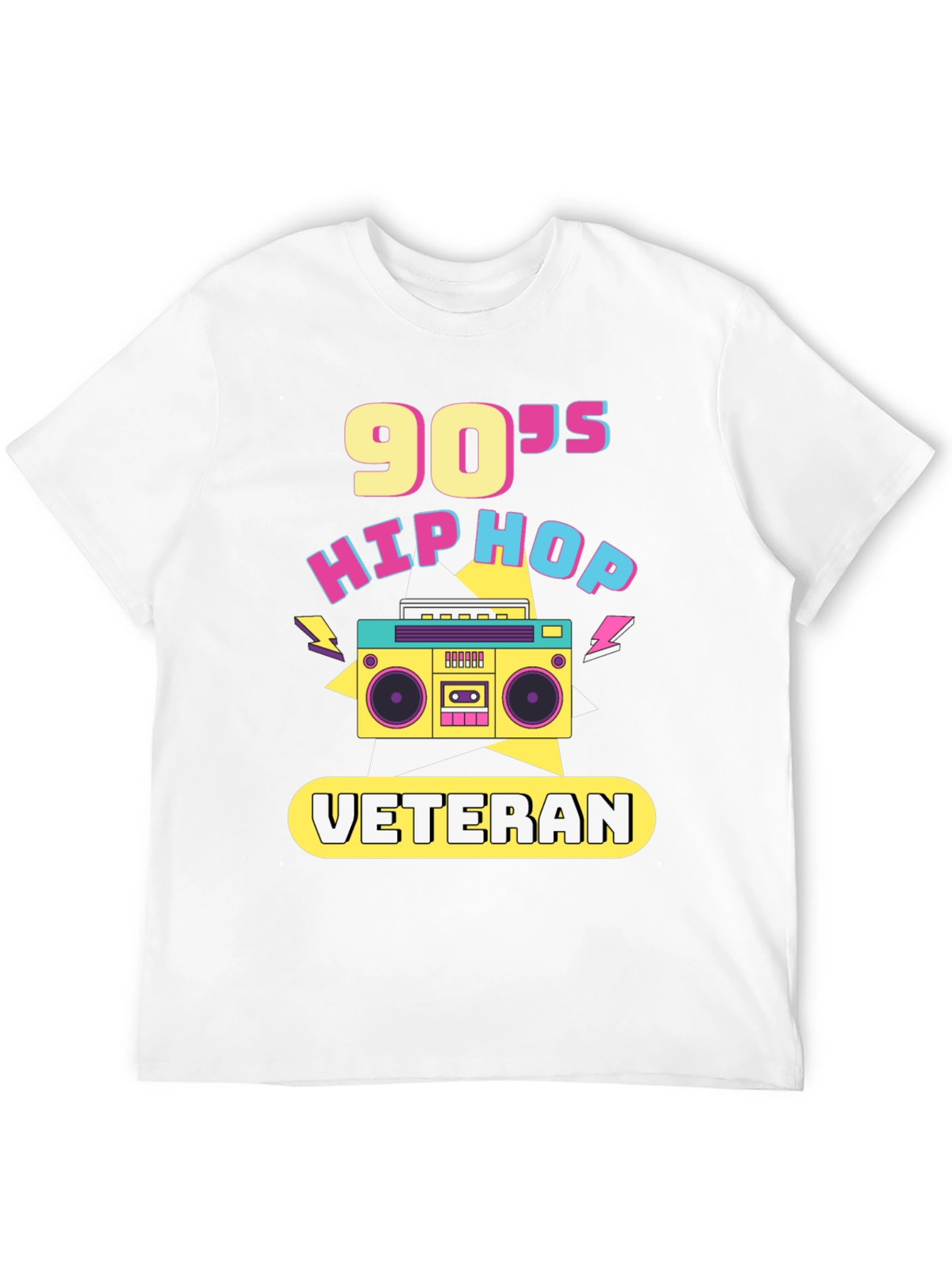90s Hip Hop Veteran Graphic Tee