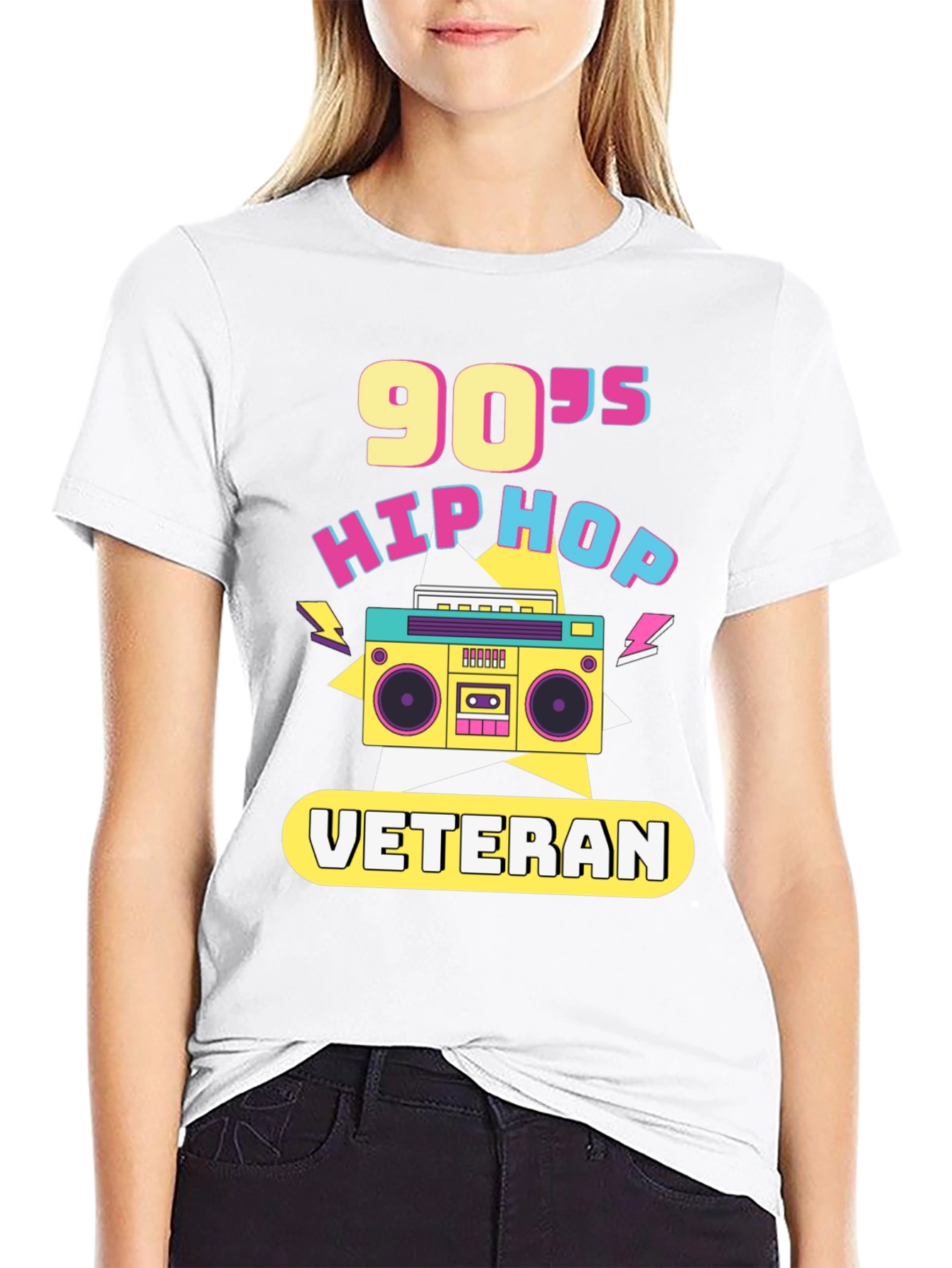 90s Hip Hop Veteran Graphic Tee