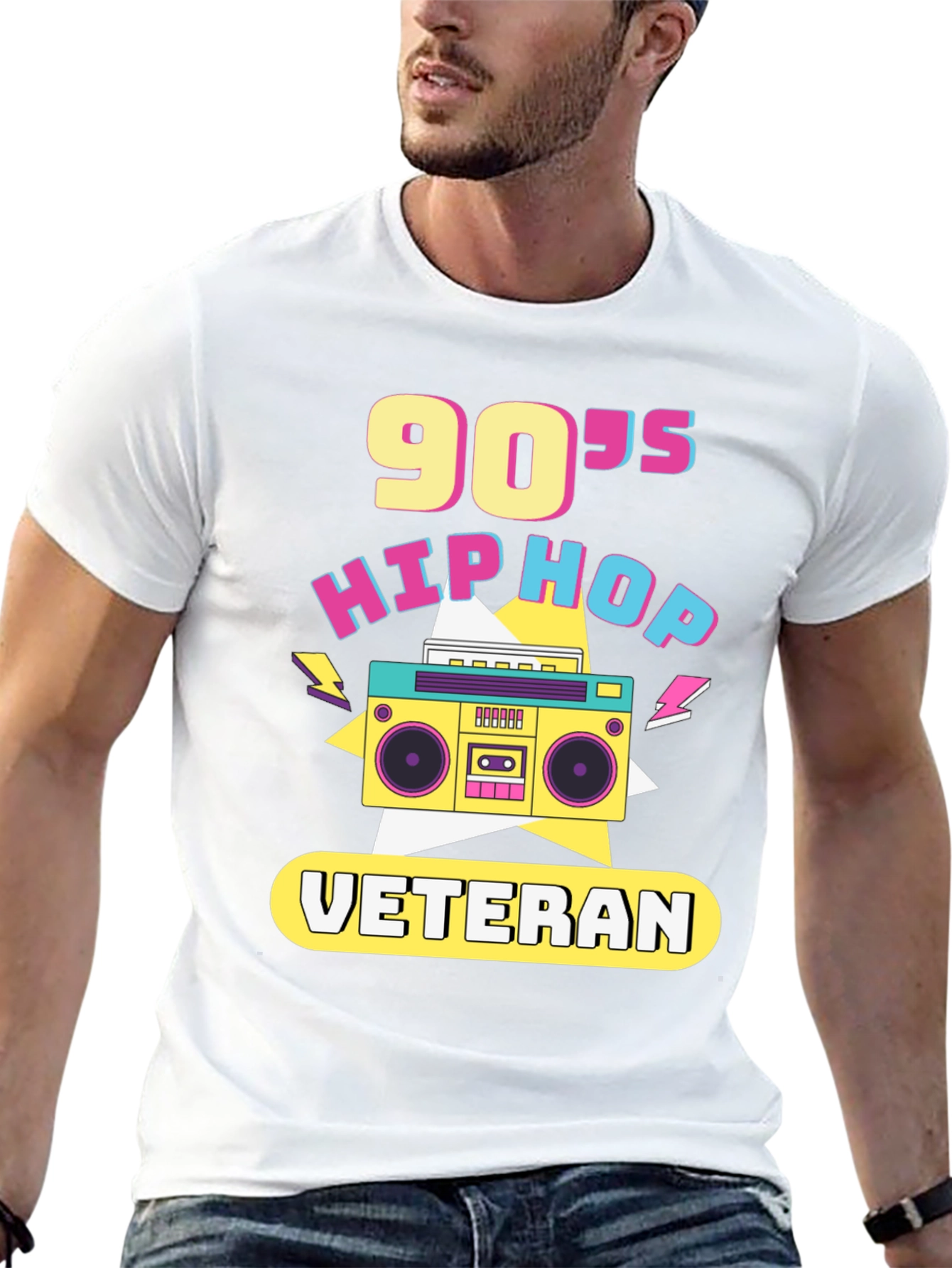 90s Hip Hop Veteran Graphic Tee