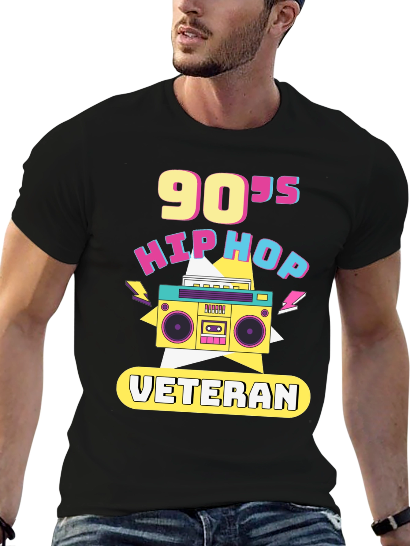 90s Hip Hop Veteran Graphic Tee