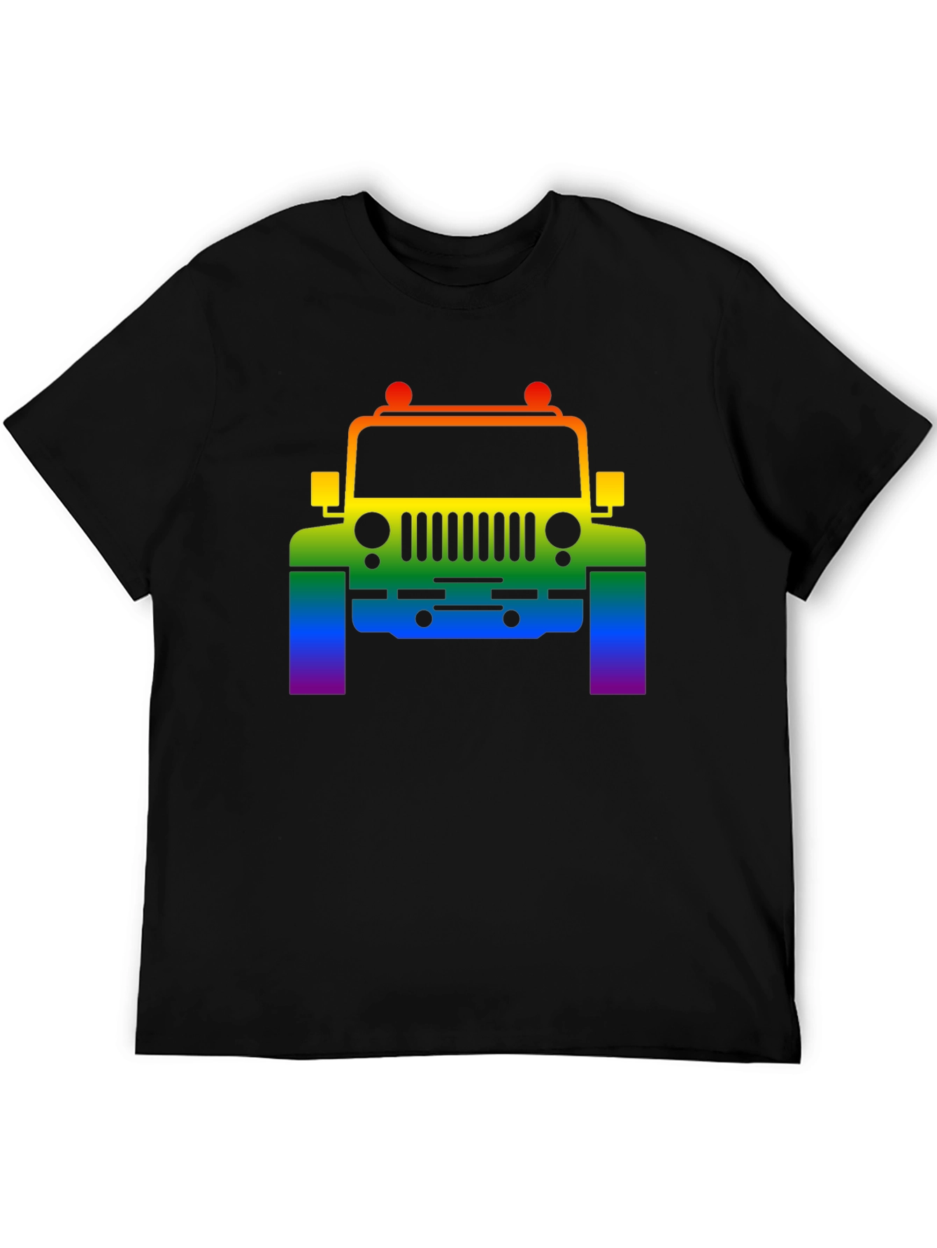 Rainbow Jeep T-Shirt - Pride Edition
