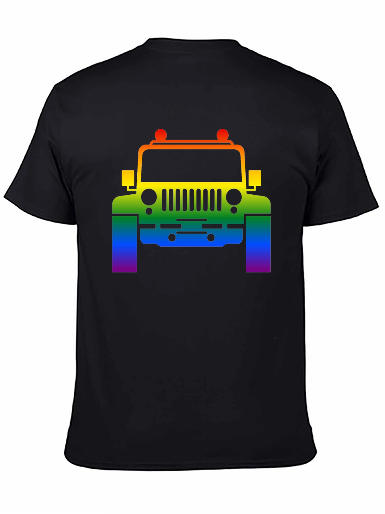 Rainbow Jeep T-Shirt - Pride Edition