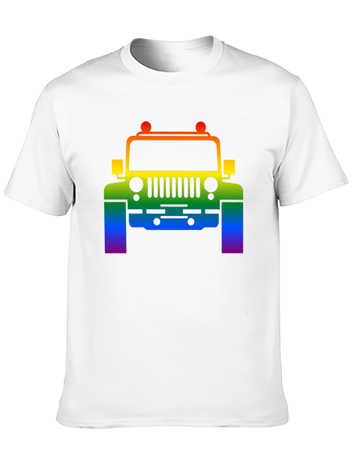 Rainbow Jeep T-Shirt - Pride Edition