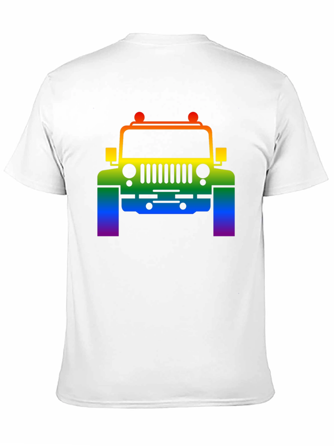 Rainbow Jeep T-Shirt - Pride Edition