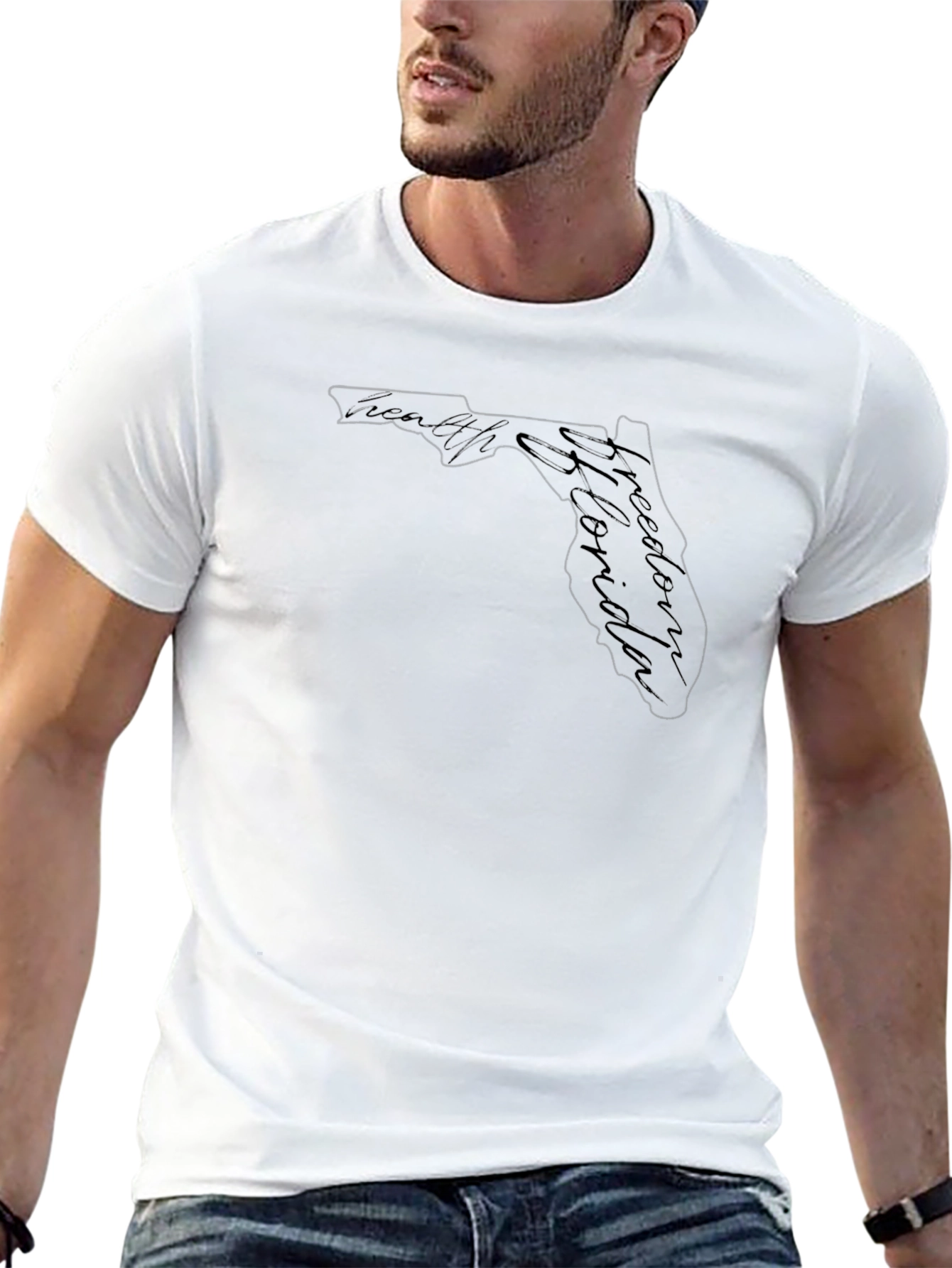 Florida Freedom & Strength T-Shirt - Black