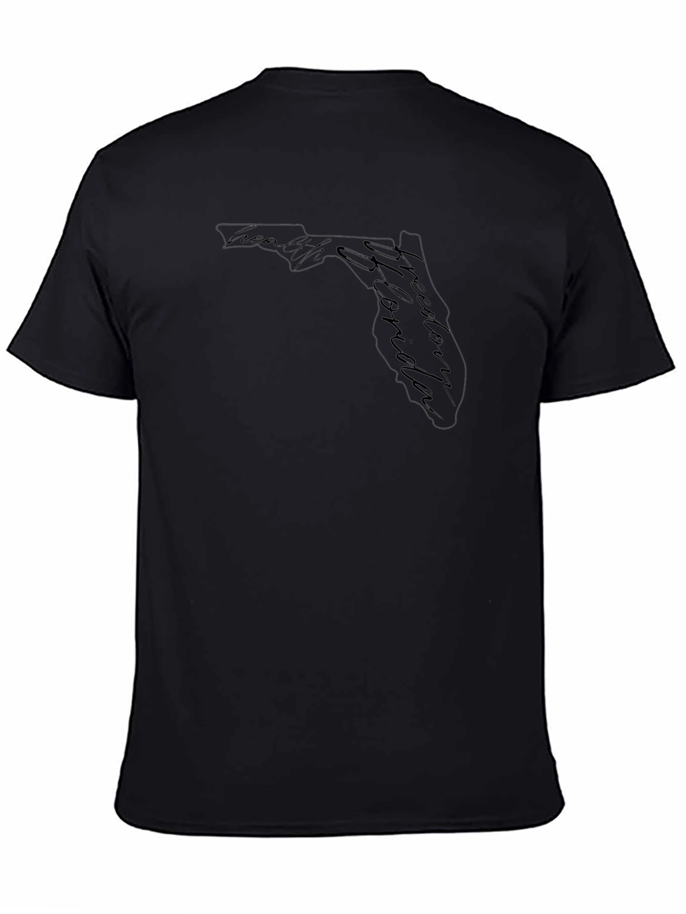 Florida Freedom & Strength T-Shirt - Black