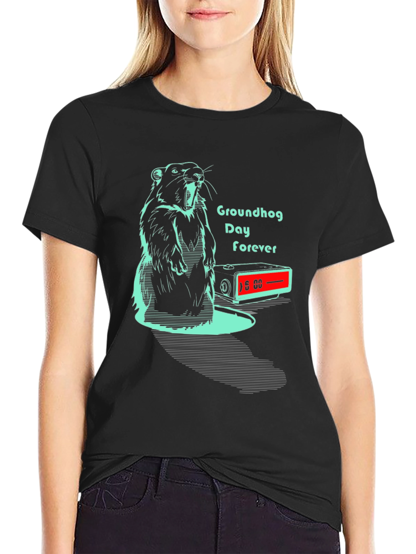 Groundhog Day Forever Graphic T-Shirt