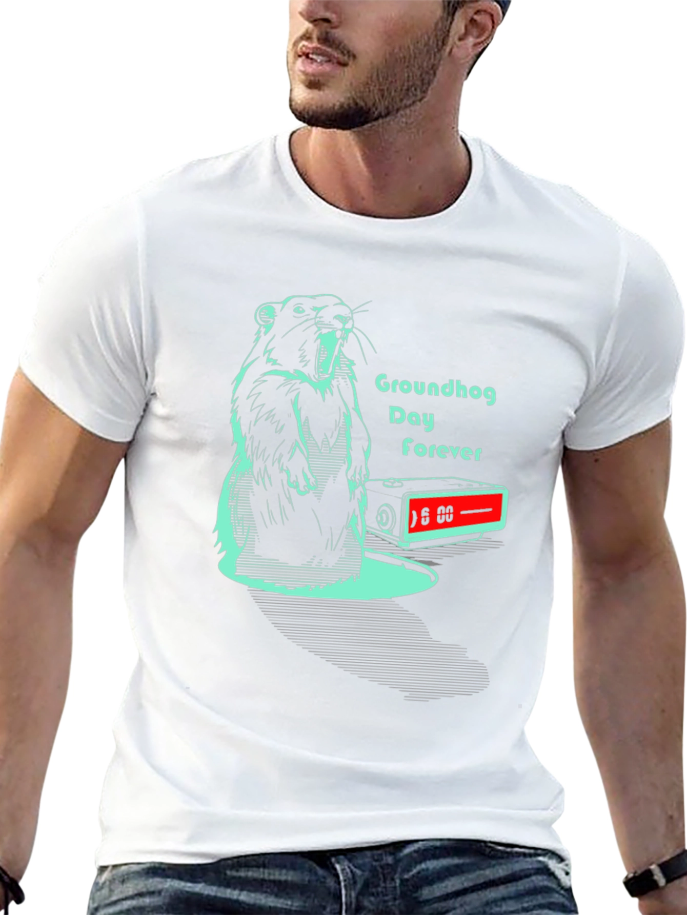 Groundhog Day Forever Graphic T-Shirt