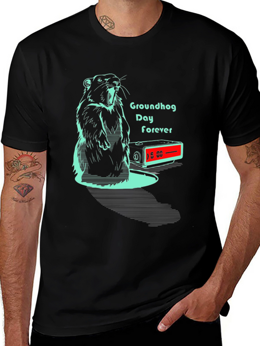 Groundhog Day Forever Graphic T-Shirt