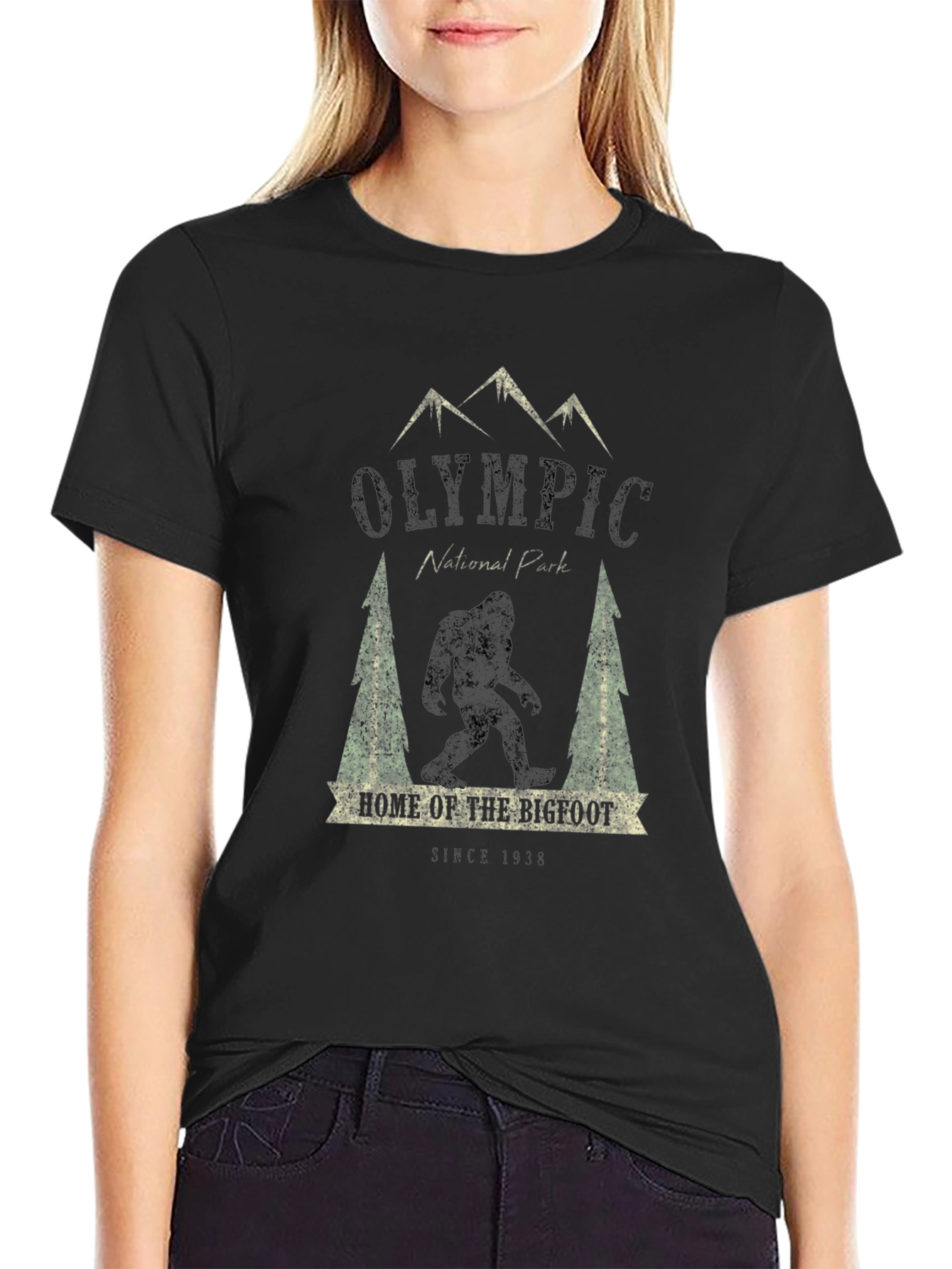 Olympic National Park Bigfoot T-Shirt