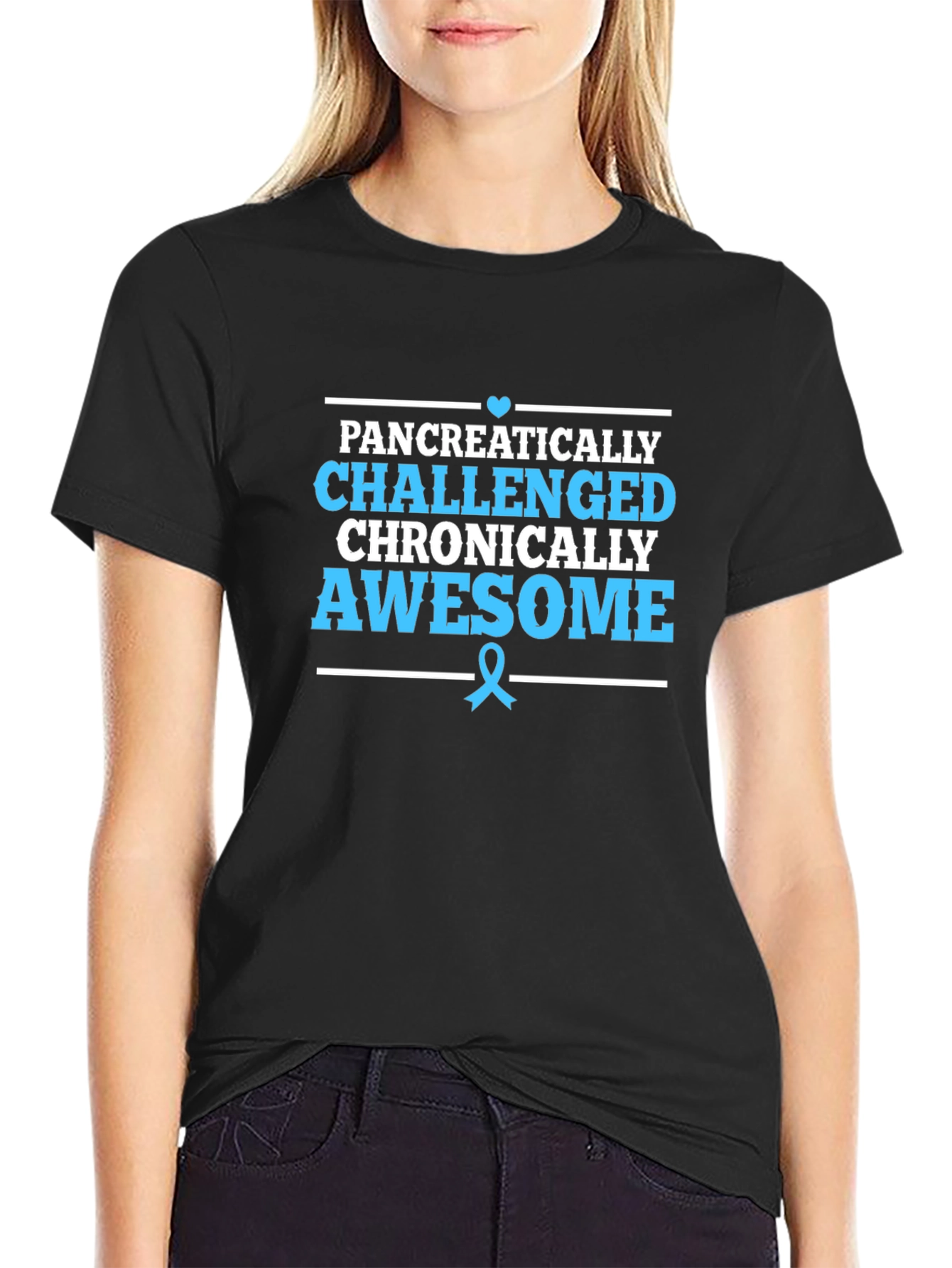 Pancreatically Challenged Awareness T-Shirt