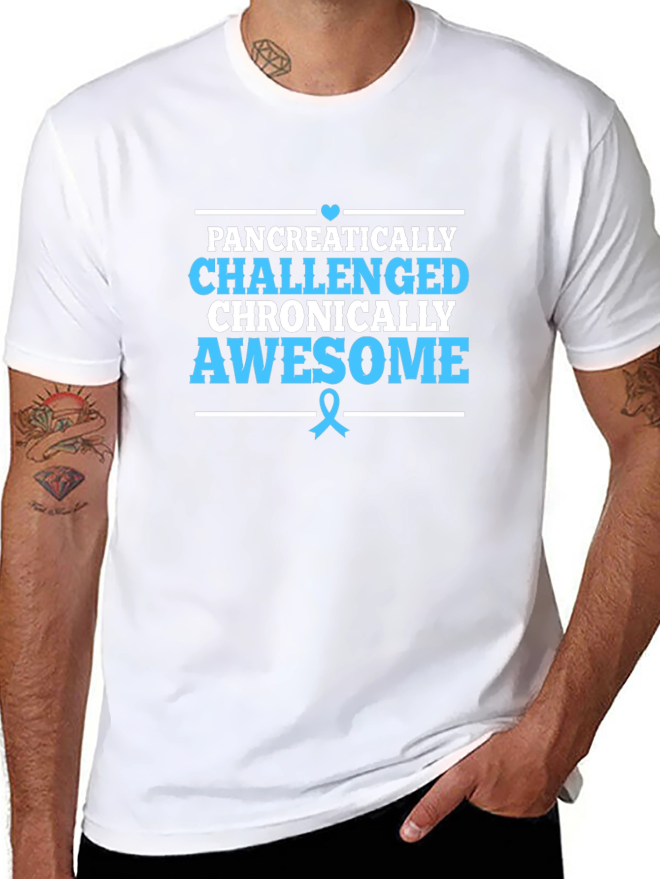 Pancreatically Challenged Awareness T-Shirt