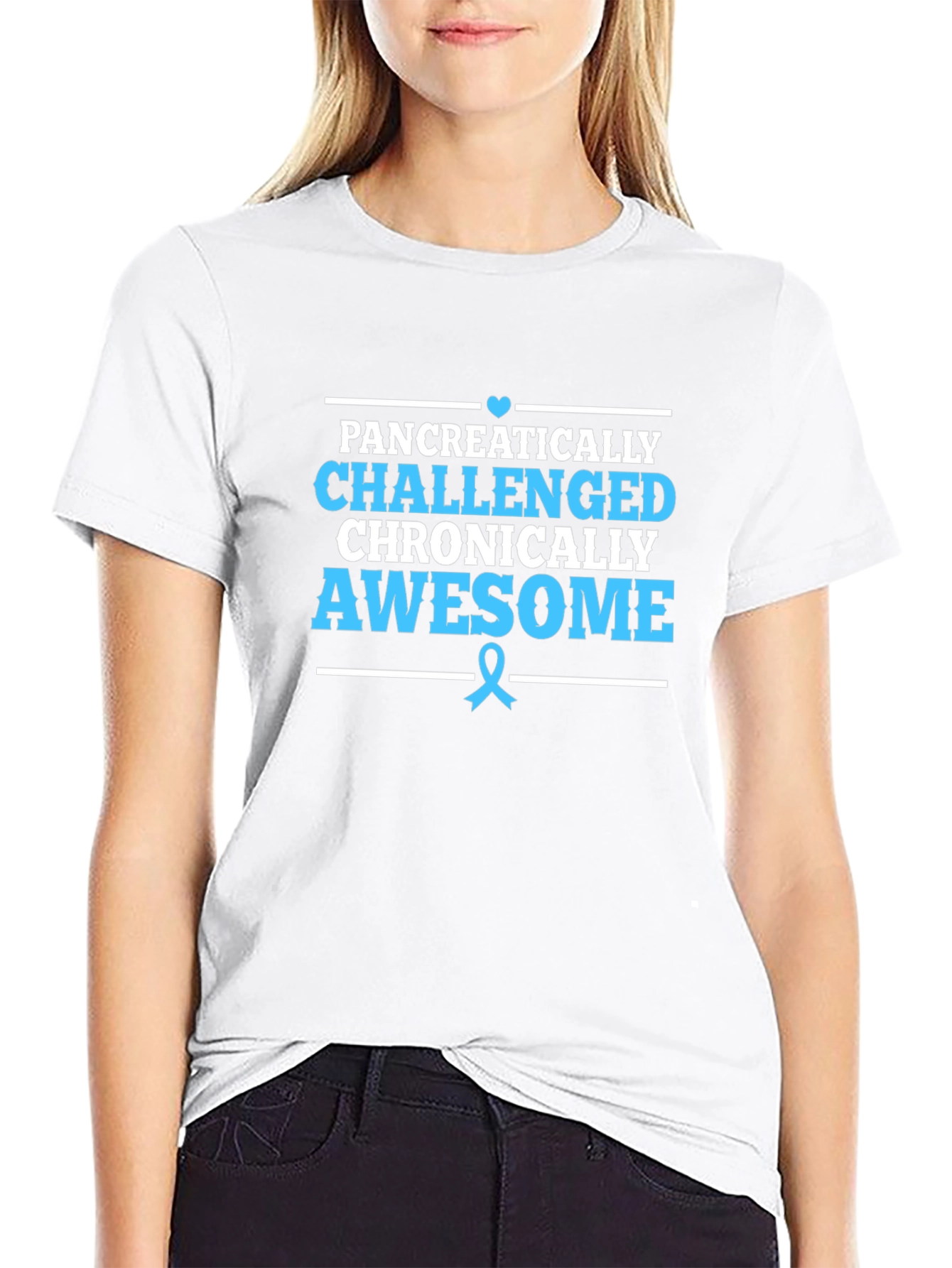Pancreatically Challenged Awareness T-Shirt