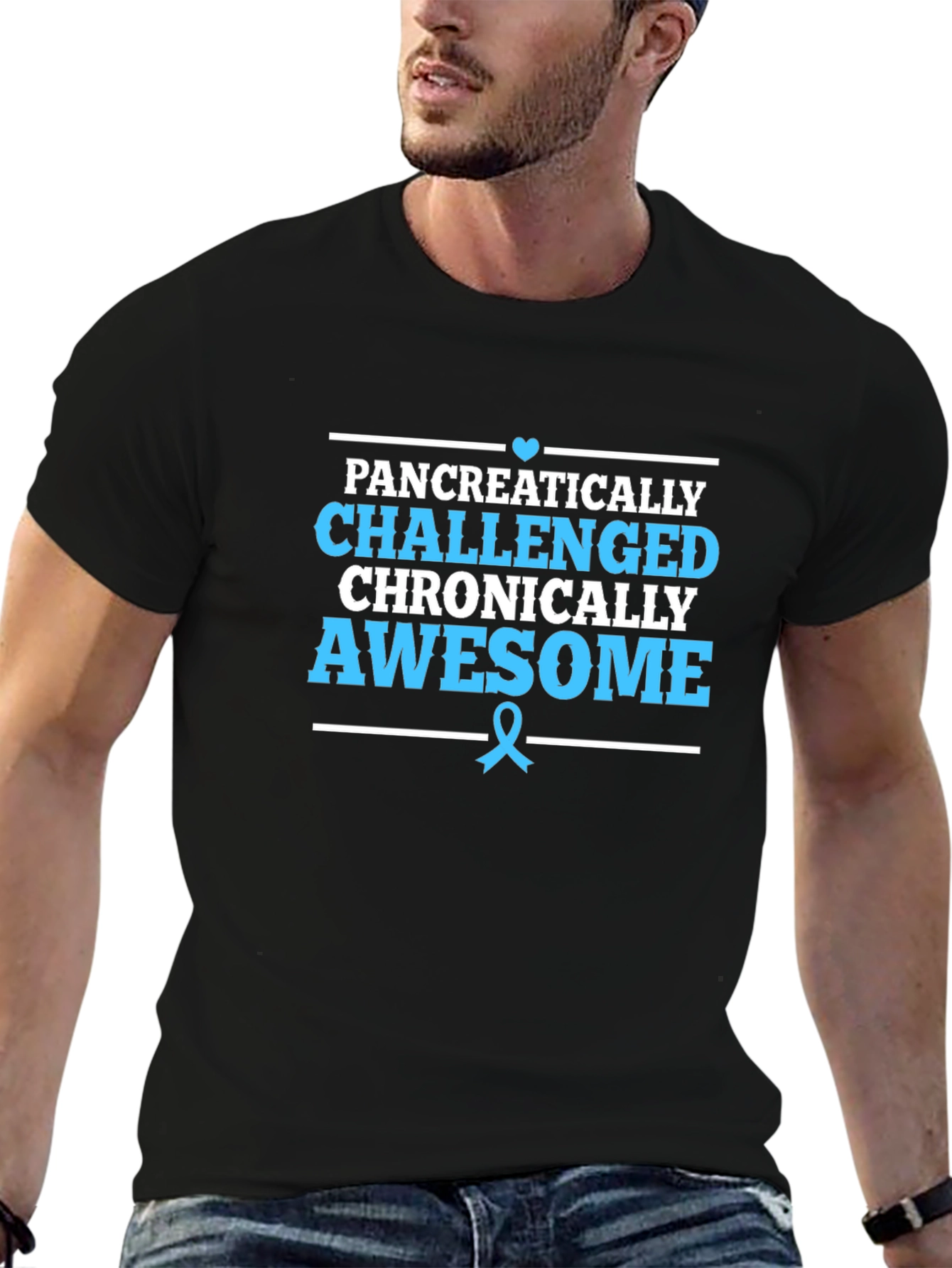 Pancreatically Challenged Awareness T-Shirt