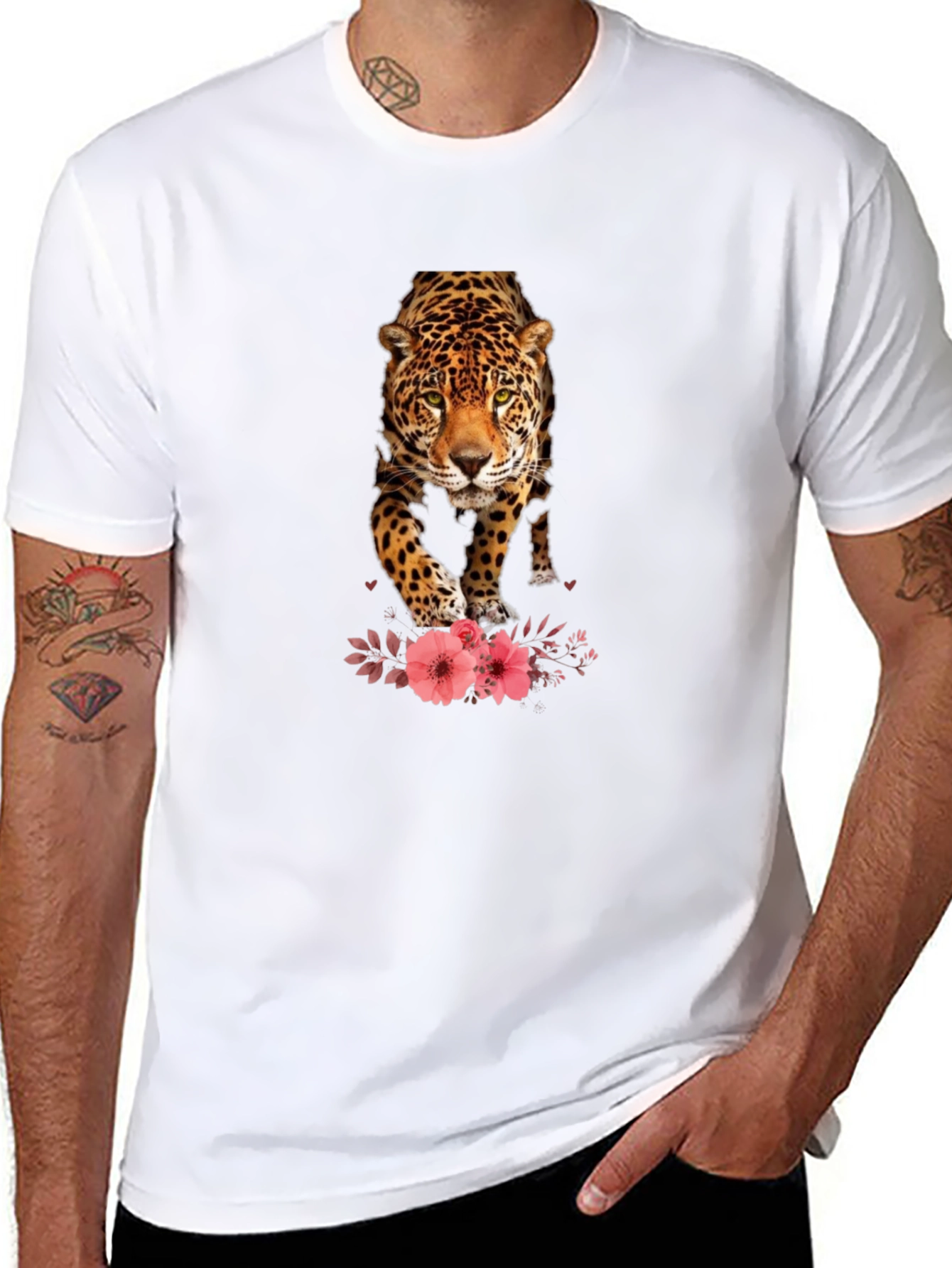Jaguar Graphic Print T-Shirt