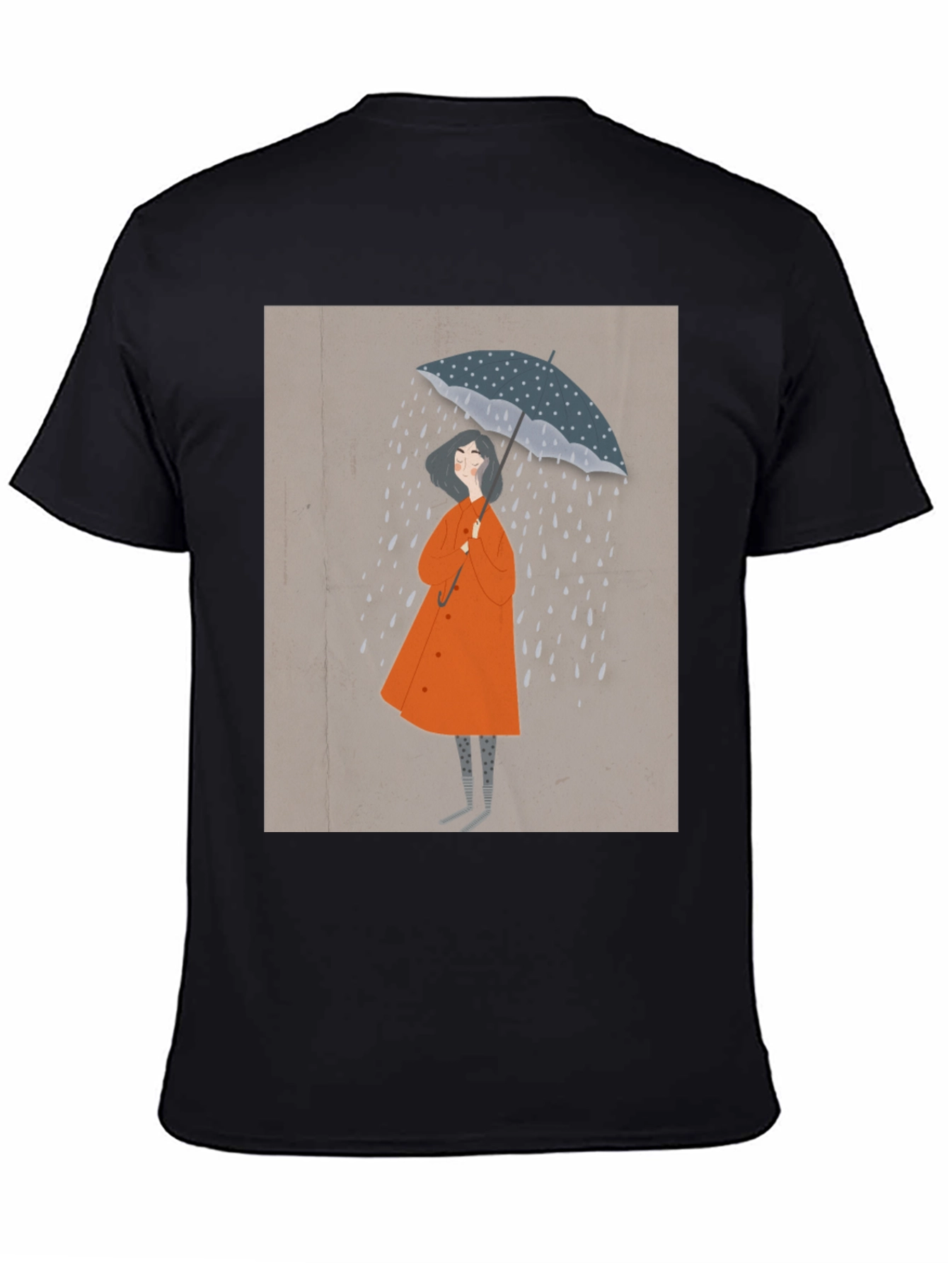 Rainy Day Graphic Tee - Stylish Unisex T-Shirt